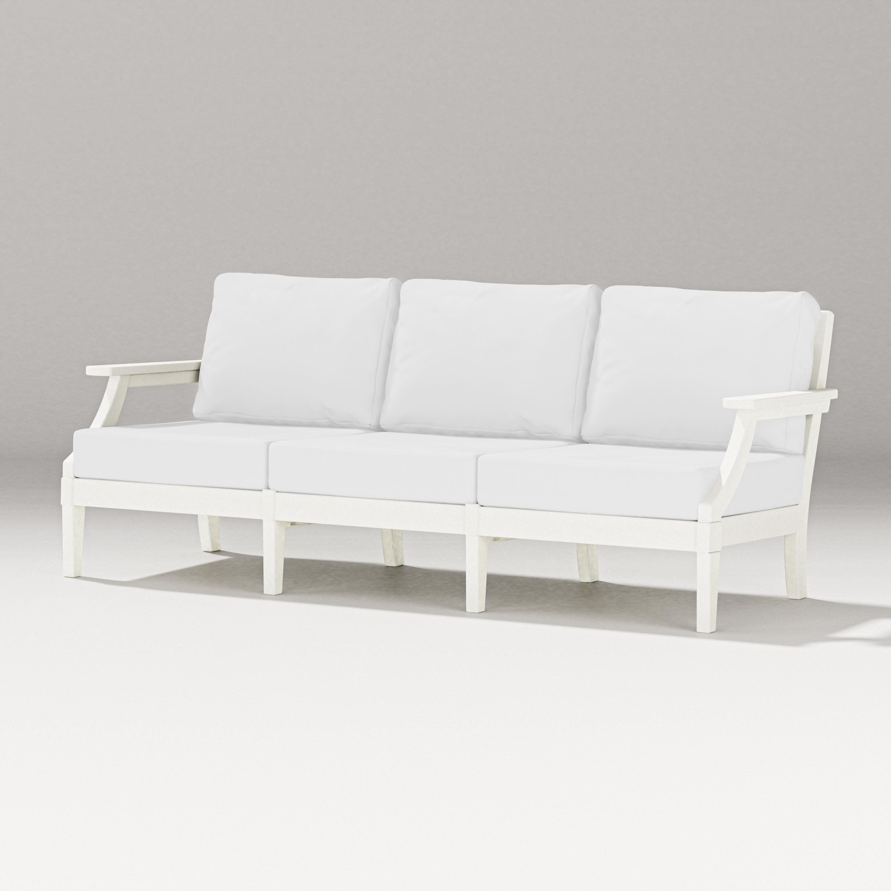 Estate Sofa in Vintage White / Natural
