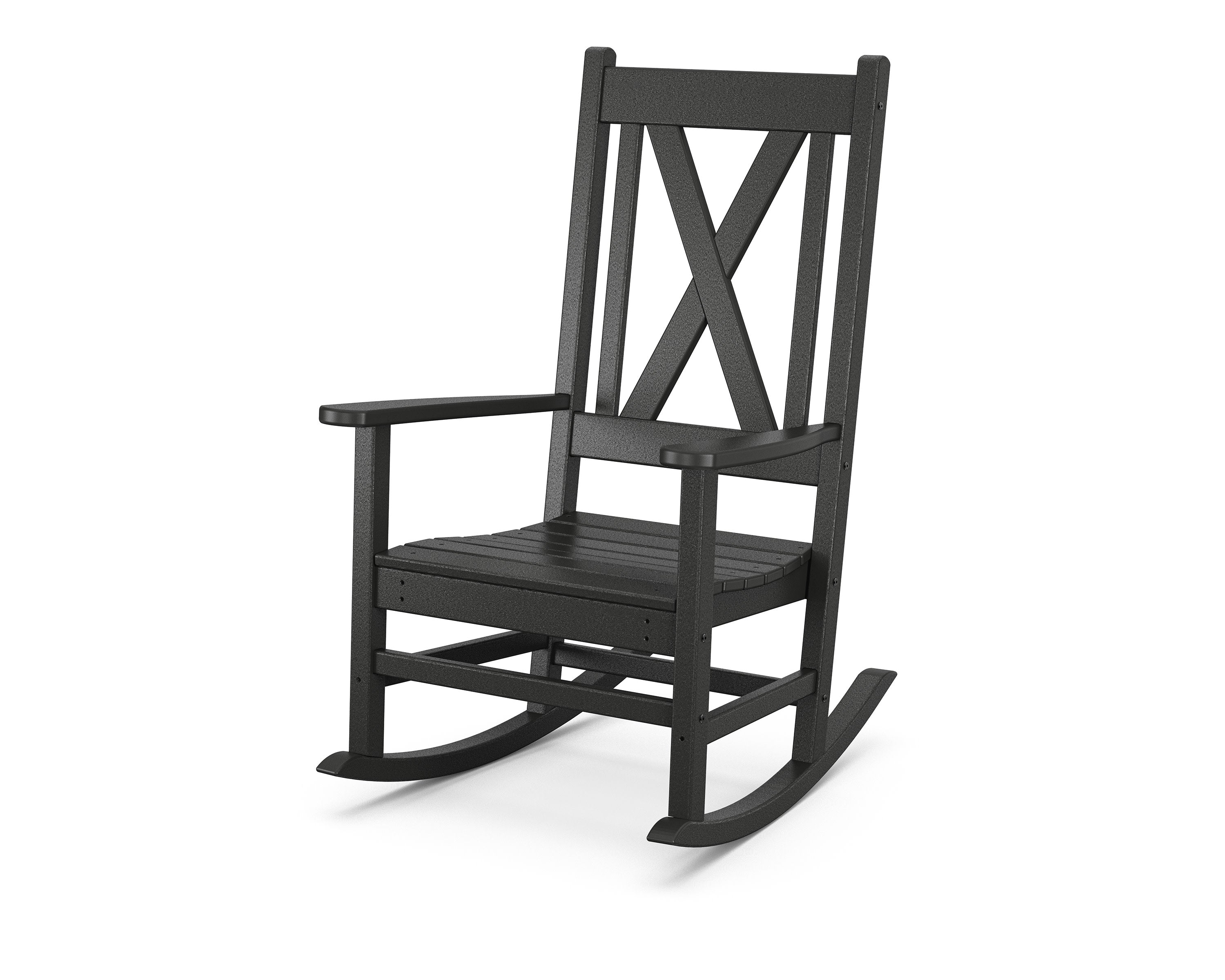 Braxton Porch Rocking Chair in Black
