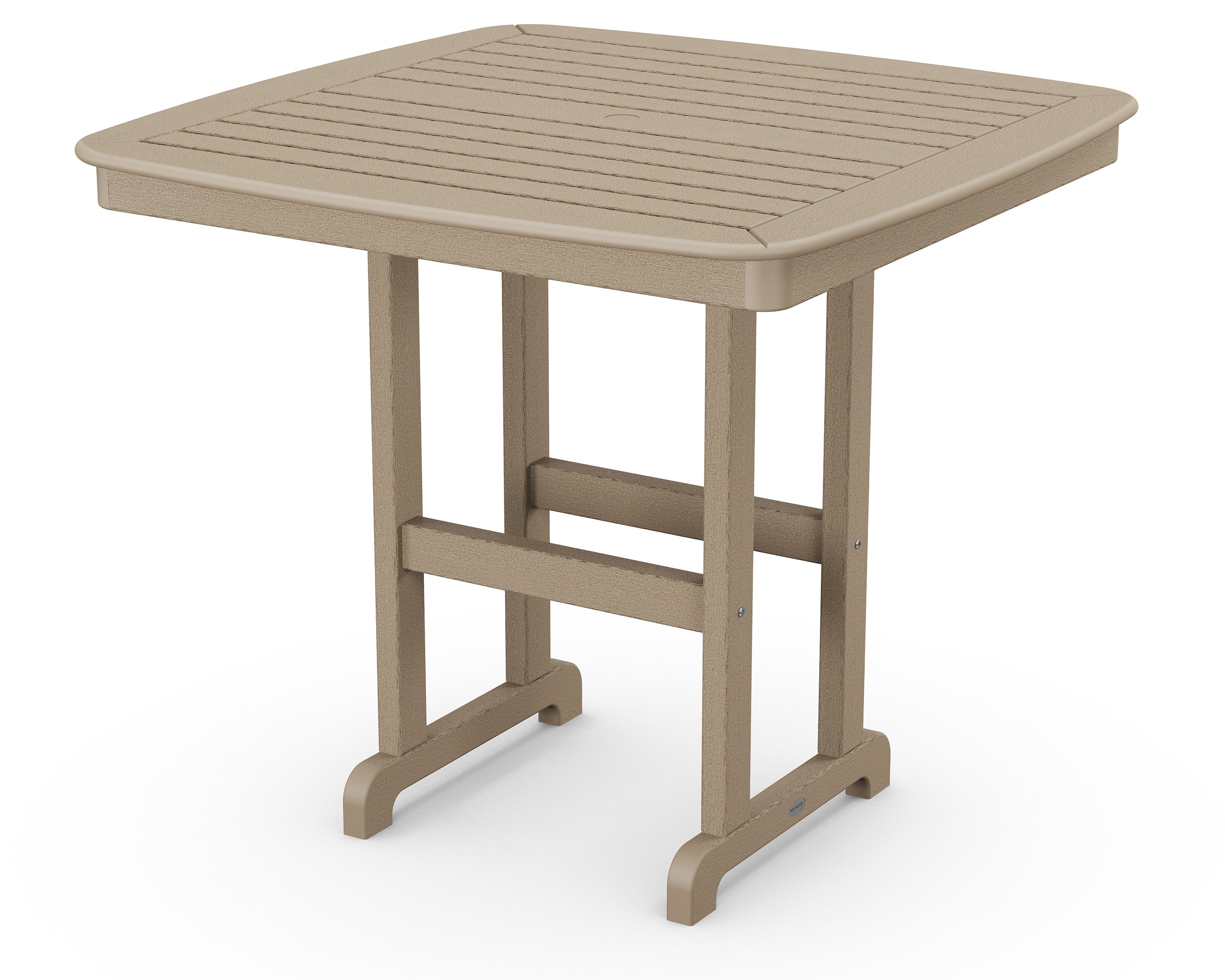 Nautical 44" Counter Table in Vintage Sahara