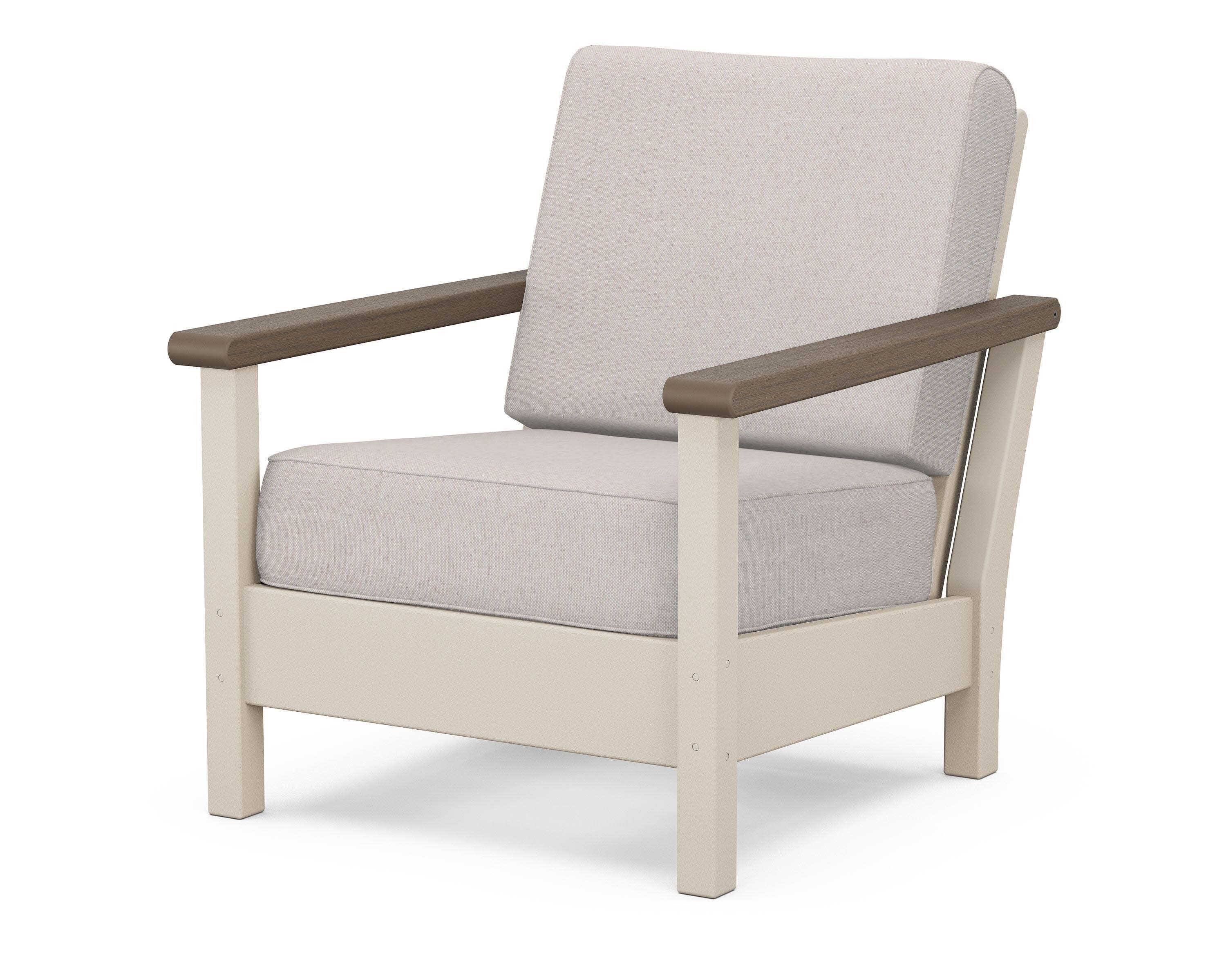 Harbour Deep Seating Chair in Sand / Kona / Dune Burlap