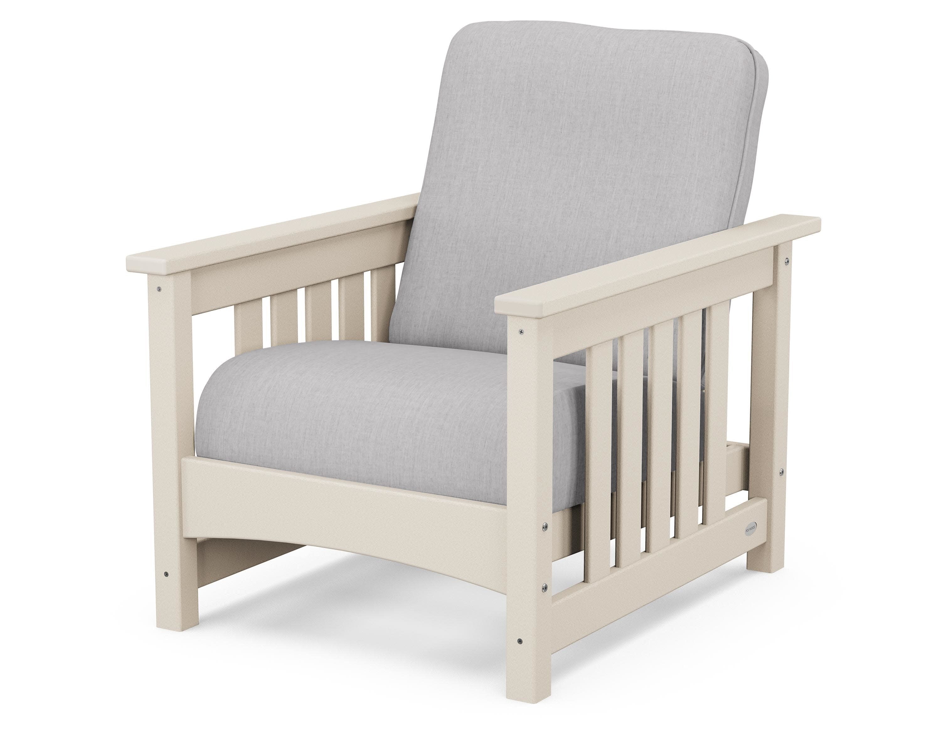 Club Mission Chair in Sand / Granite