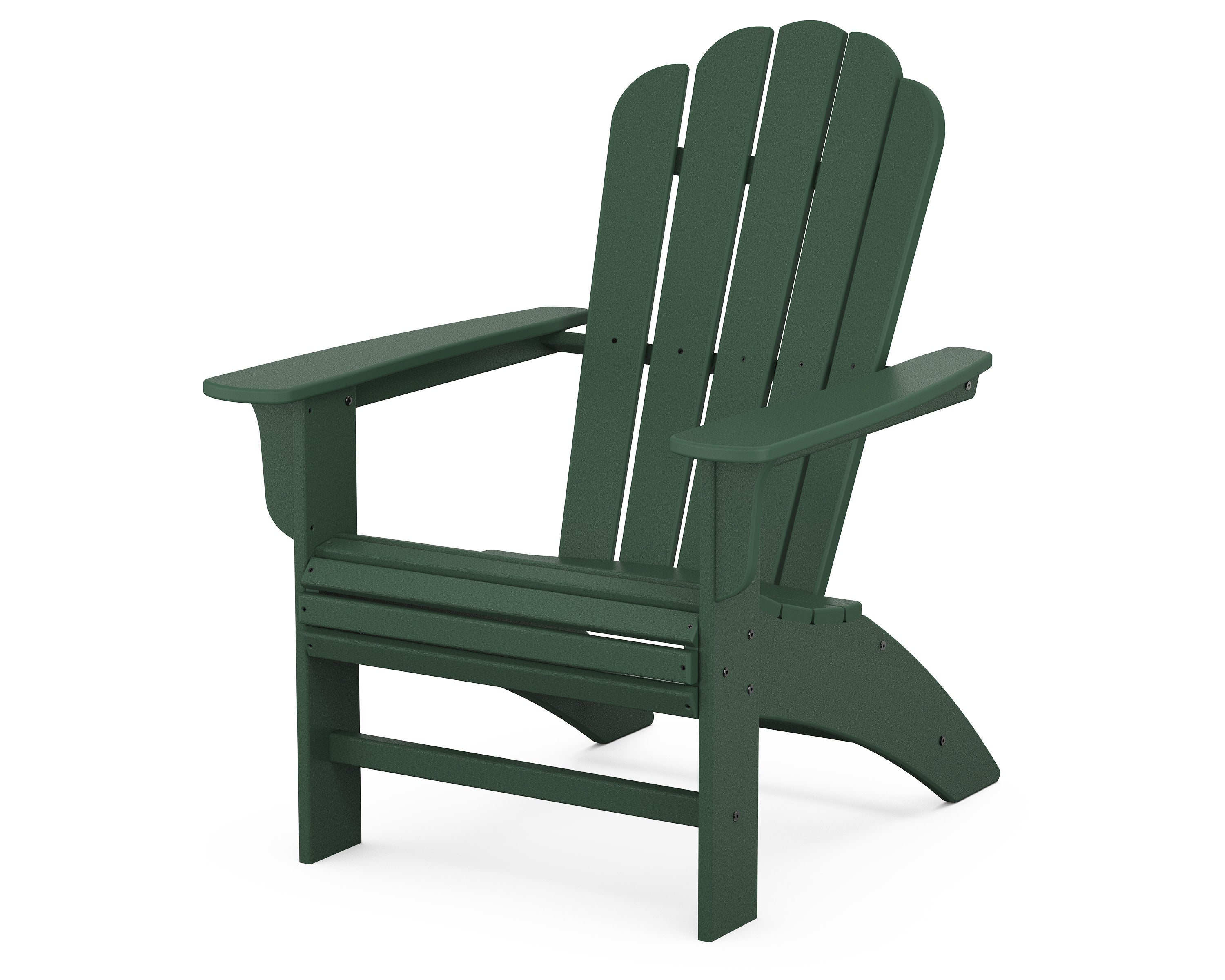 Cottage Curveback Adirondack Chair in Green