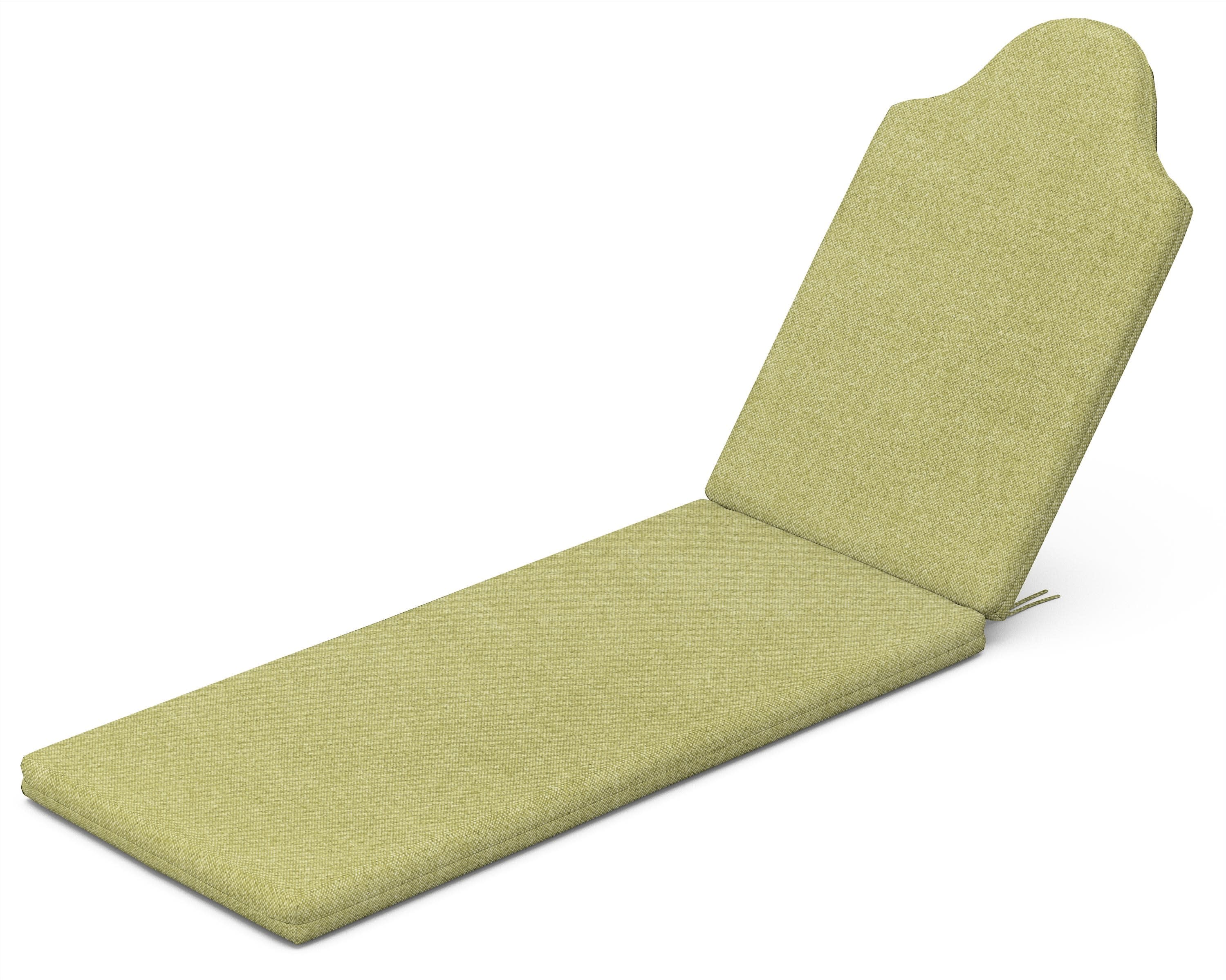 Chaise Cushion in Chartreuse Boucle