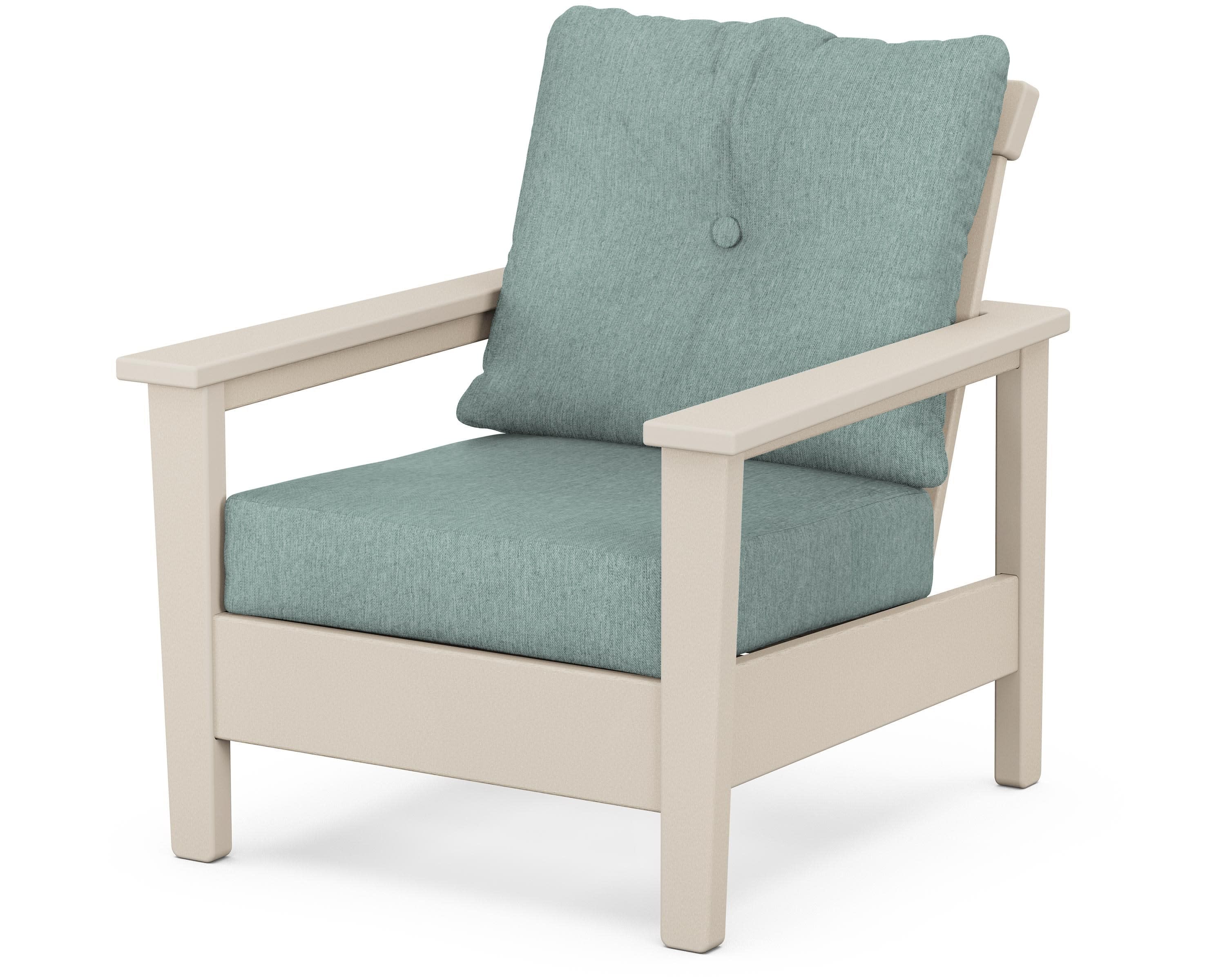 Prescott Deep Seating Chair in Sand / Glacier Spa