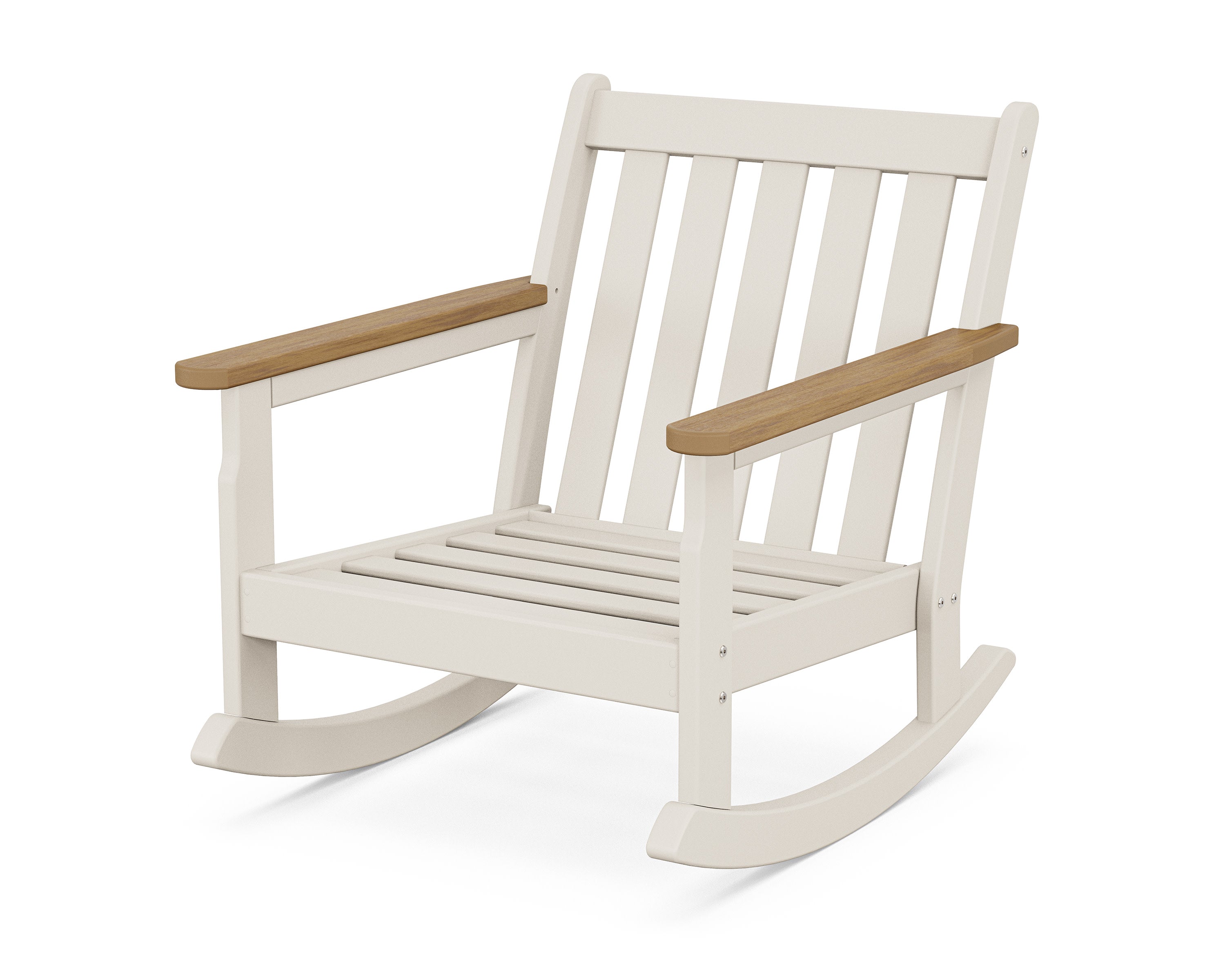 Vineyard Deep Seating Rocking Chair Frame in Sand / Natural