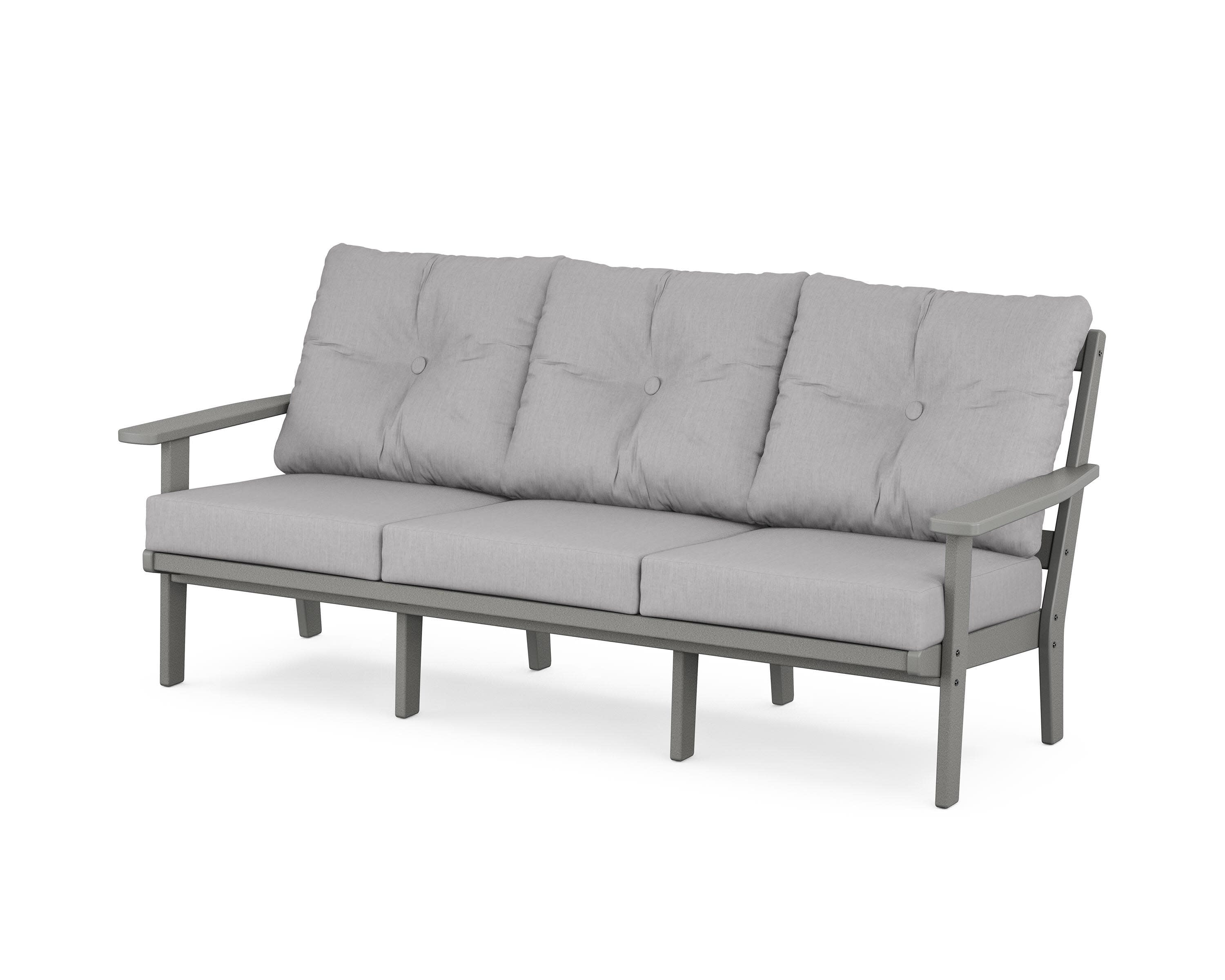 Oxford Deep Seating Sofa in Slate Grey / Granite