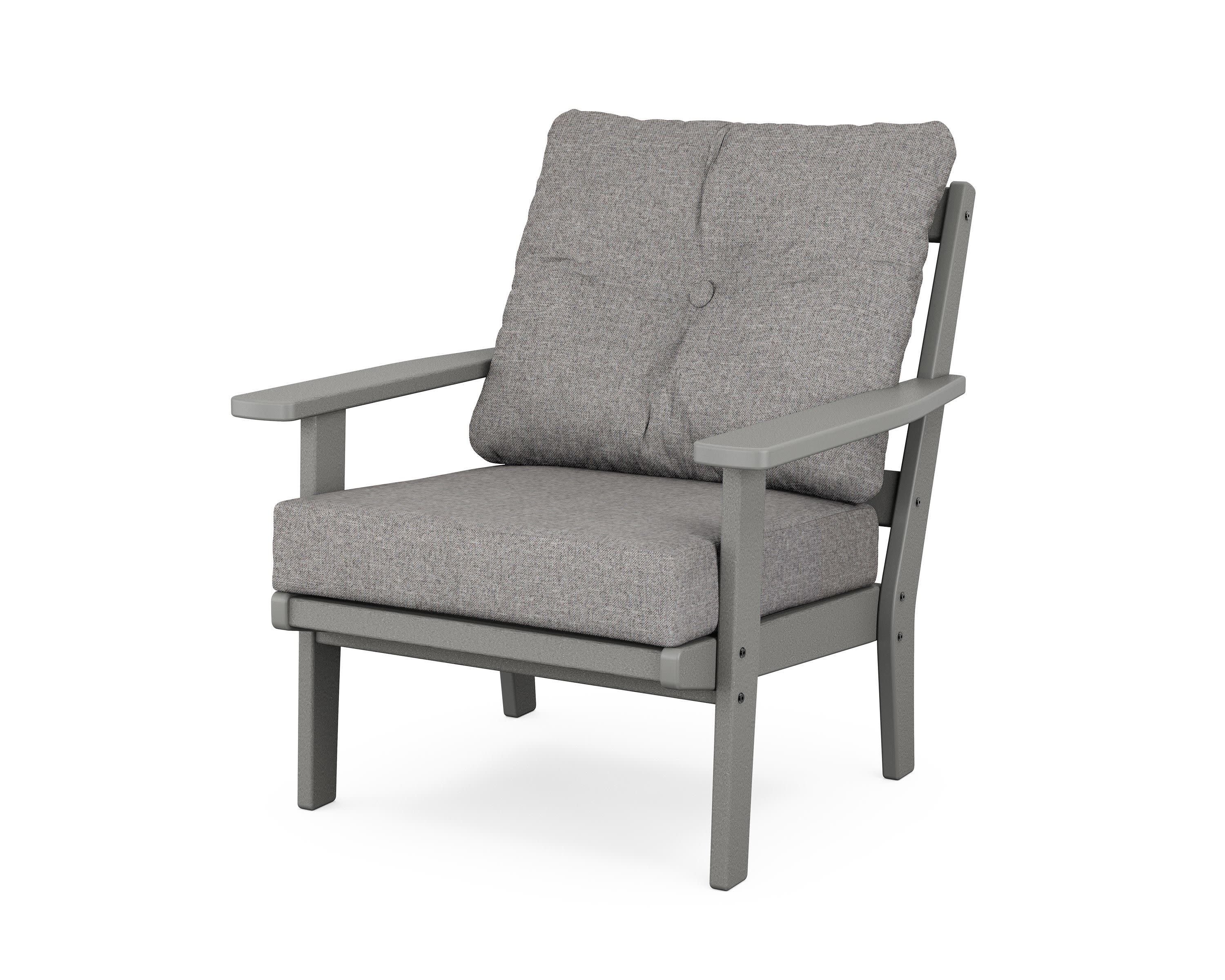 Oxford Deep Seating Chair in Slate Grey / Grey Mist