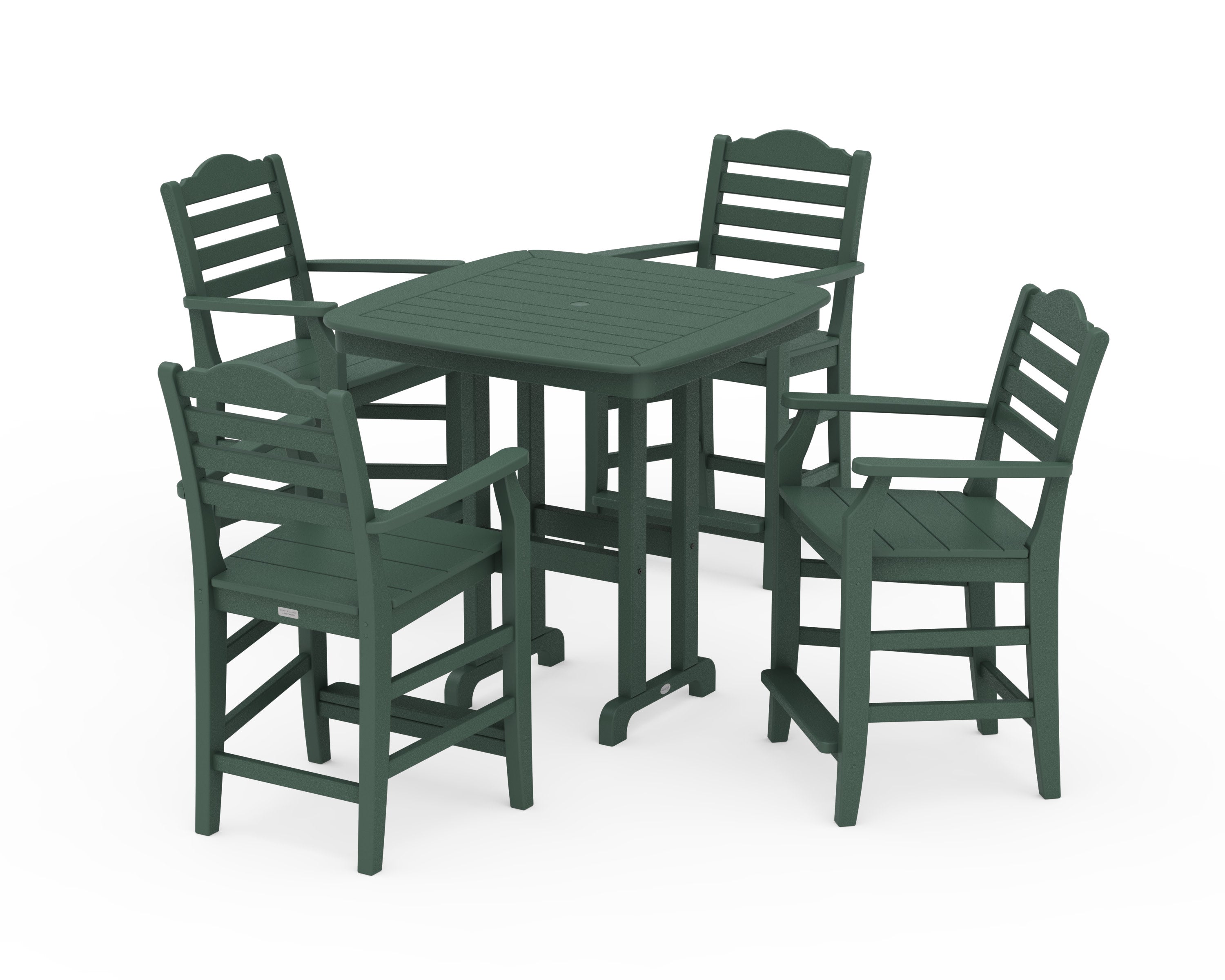 Savannah 5-Piece Counter Set in Green