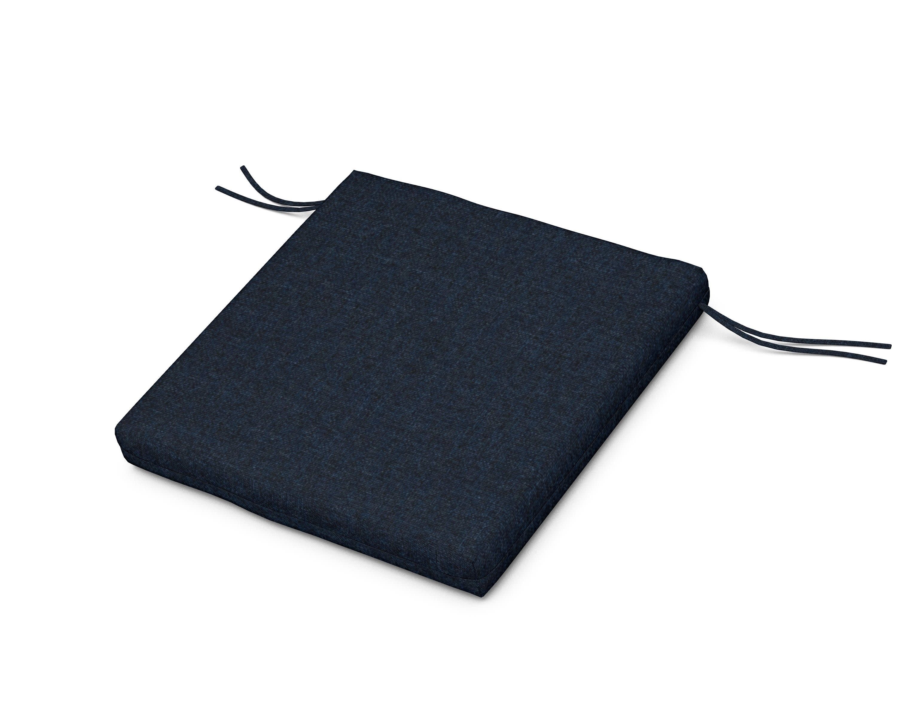 Seat Cushion - 20"D x 20"W x 2.5"H in Marine Indigo