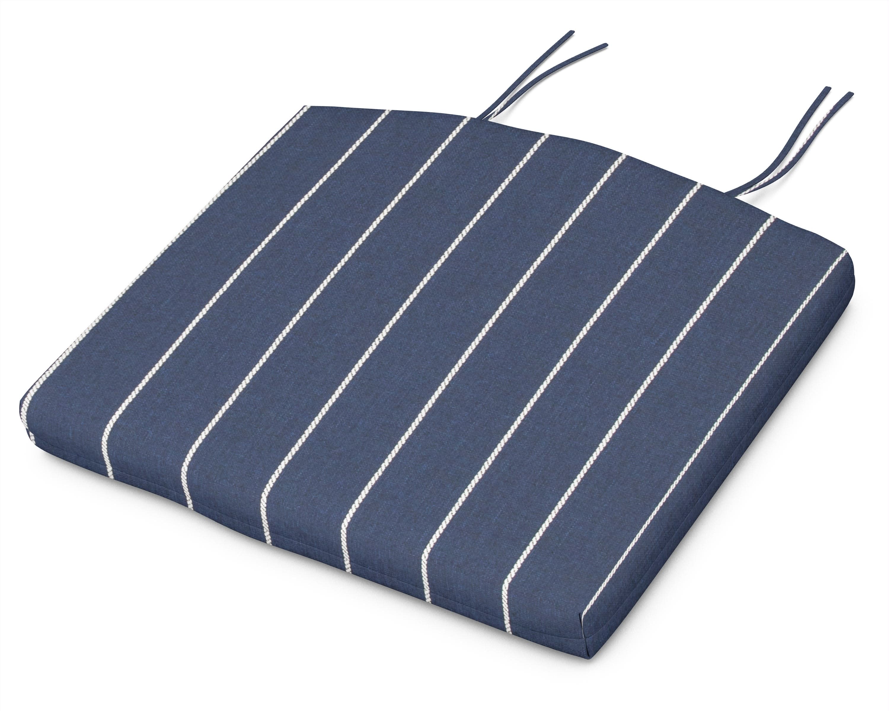 Standard Seat Cushion 18.5"D x 24"W x 2.5"H in Pencil Navy