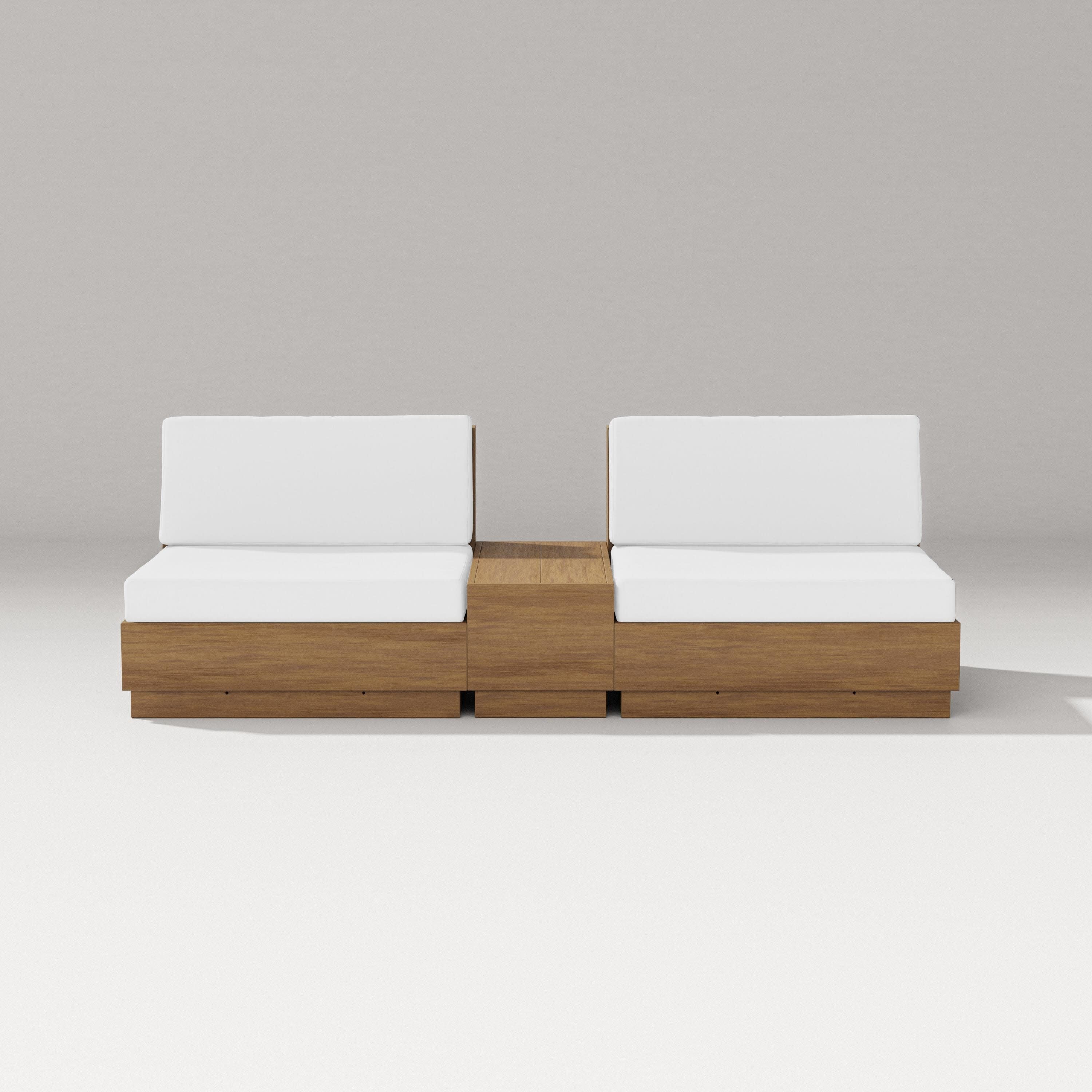 Elevate Lounge Chair Set in Natural / Natural