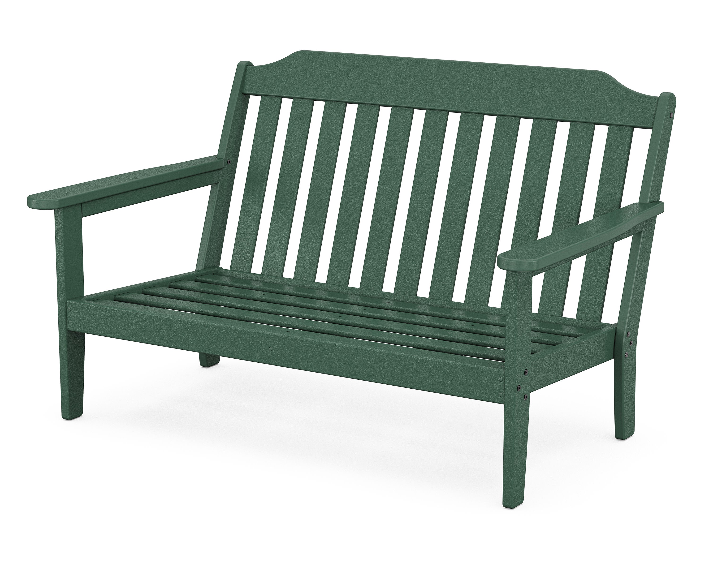 Cottage Deep Seating Loveseat Frame in Green