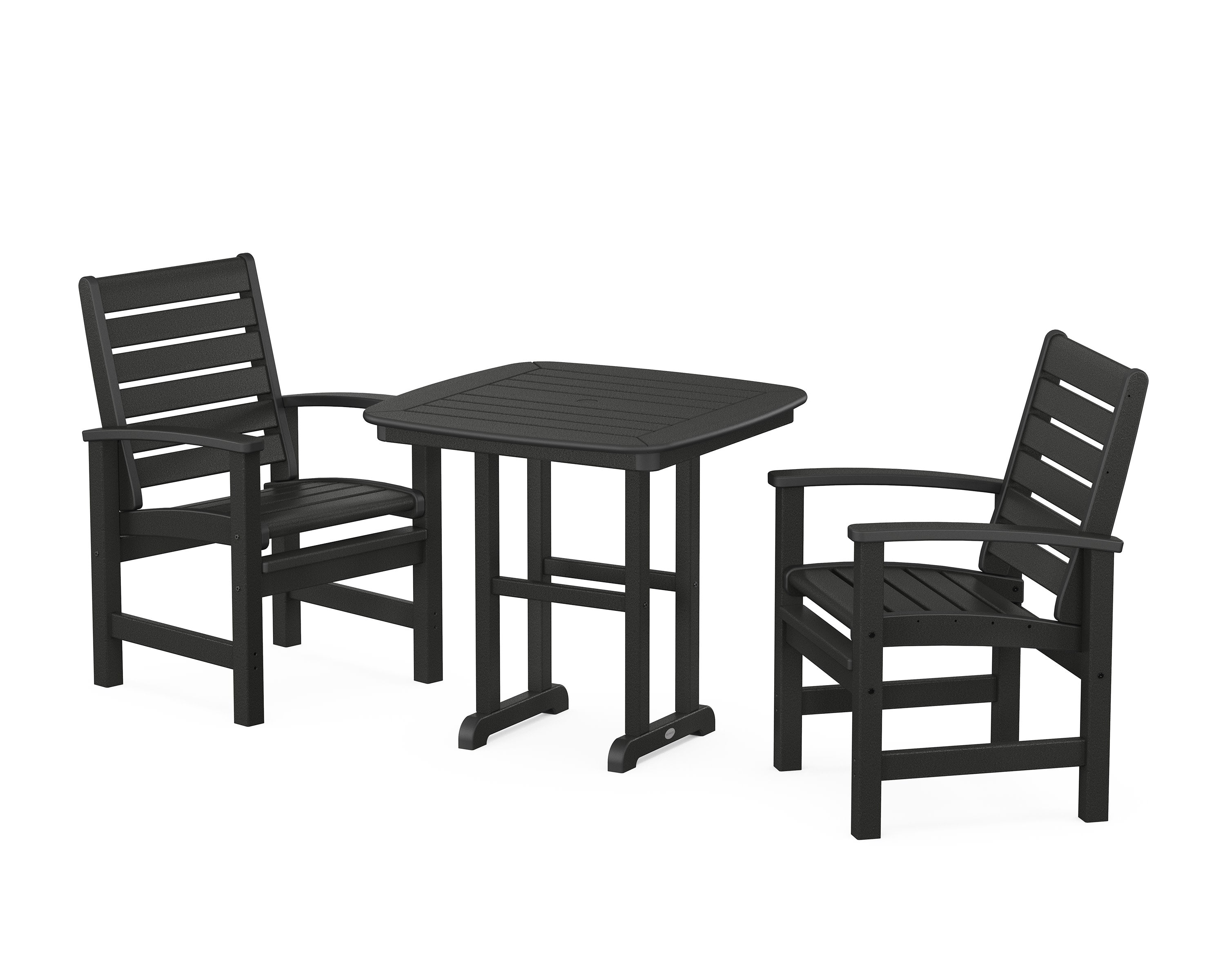 Signature 3-Piece Dining Set in Black