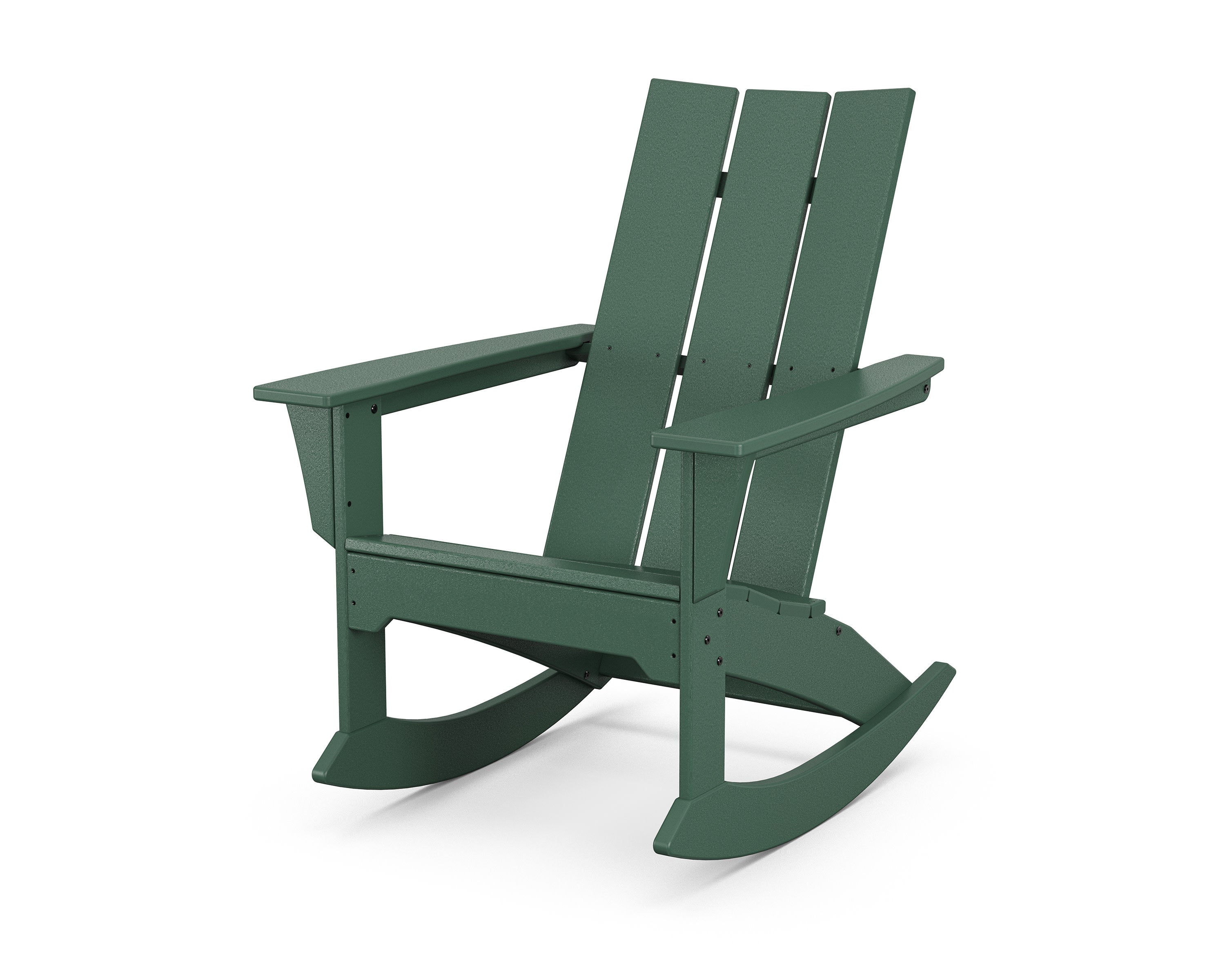 Modern Adirondack Rocker in Green