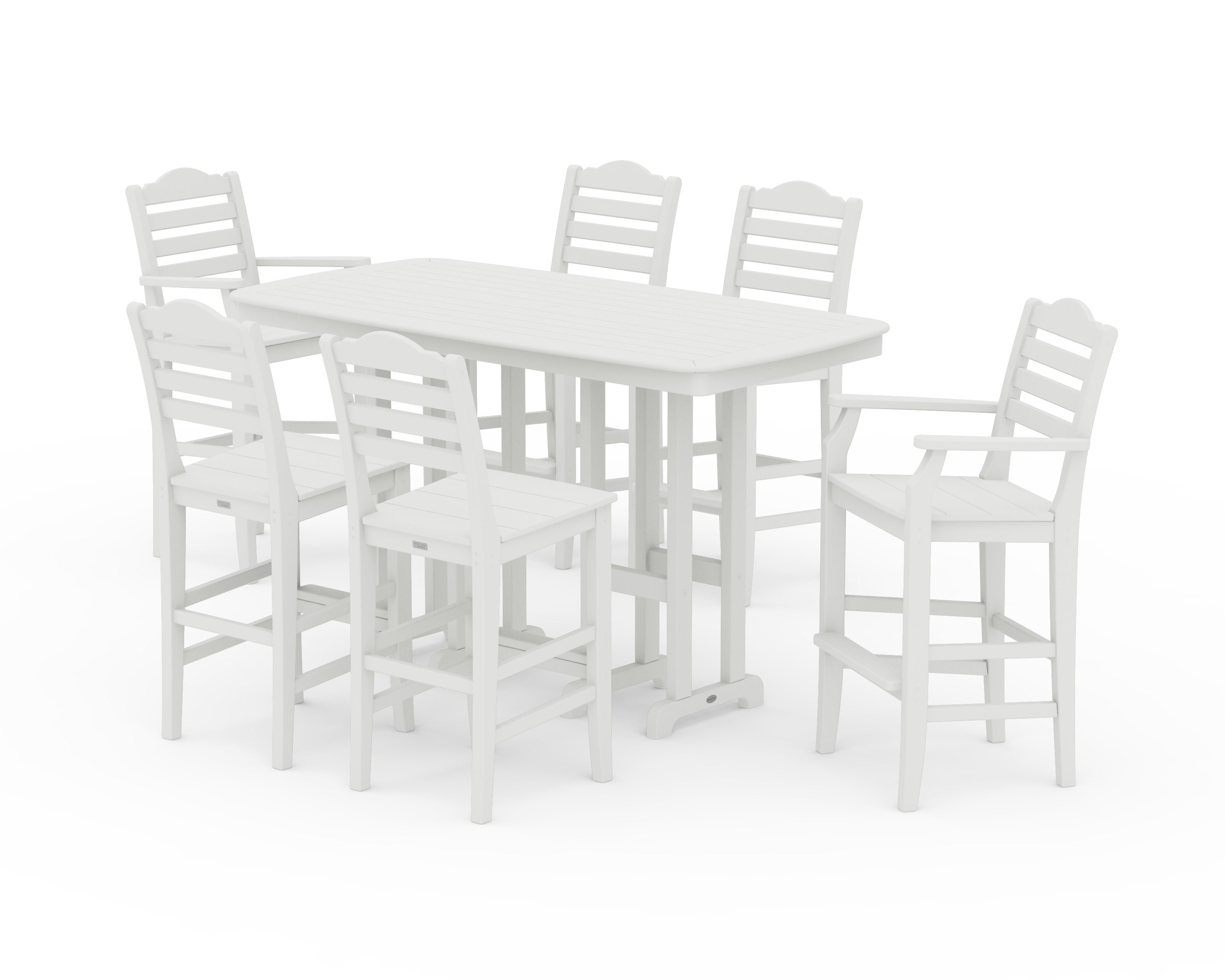 Savannah 7-Piece Bar Set in Vintage White