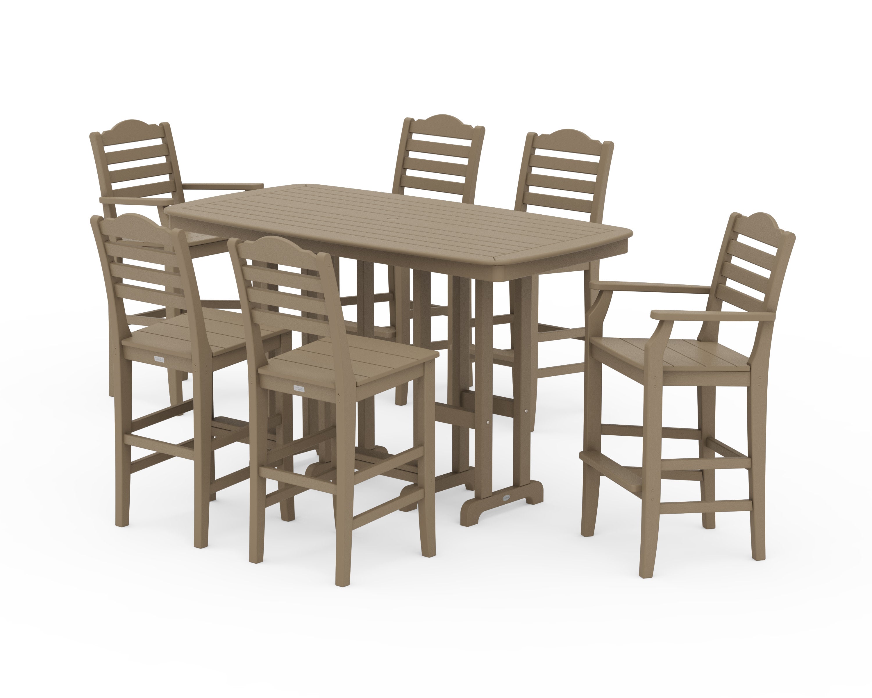 Savannah 7-Piece Bar Set in Vintage Sahara