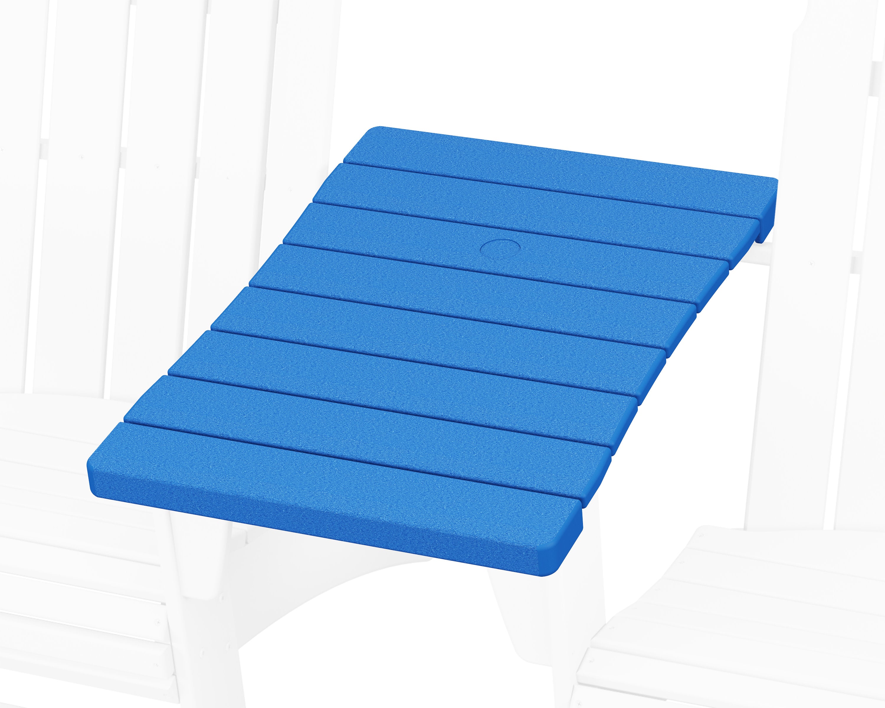 600 Series Straight Adirondack Connecting Table in Pacific Blue