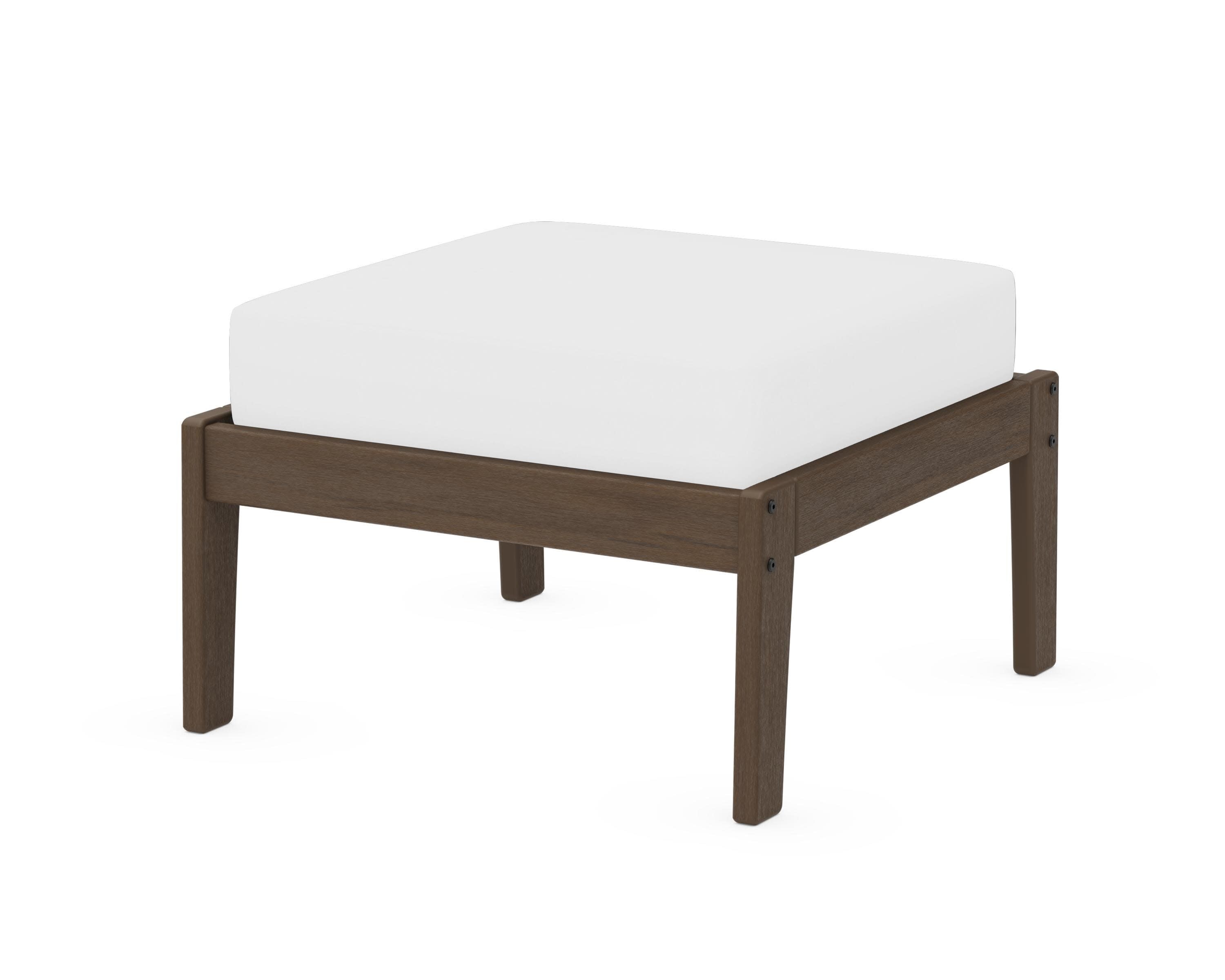 Deep Seating Ottoman in Kona / Natural