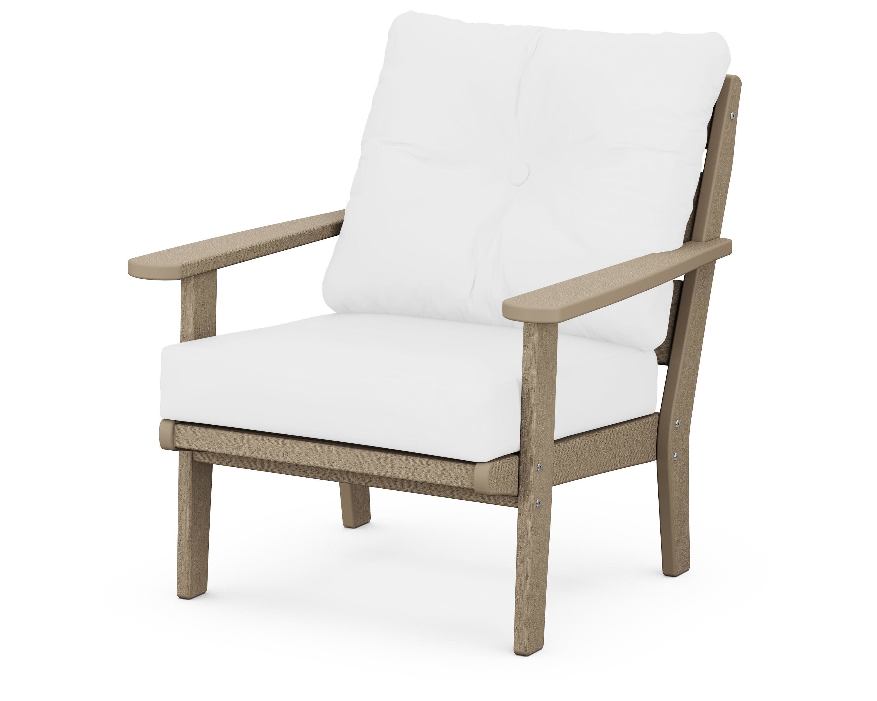 Lakeside Deep Seating Chair in Vintage Sahara / Natural