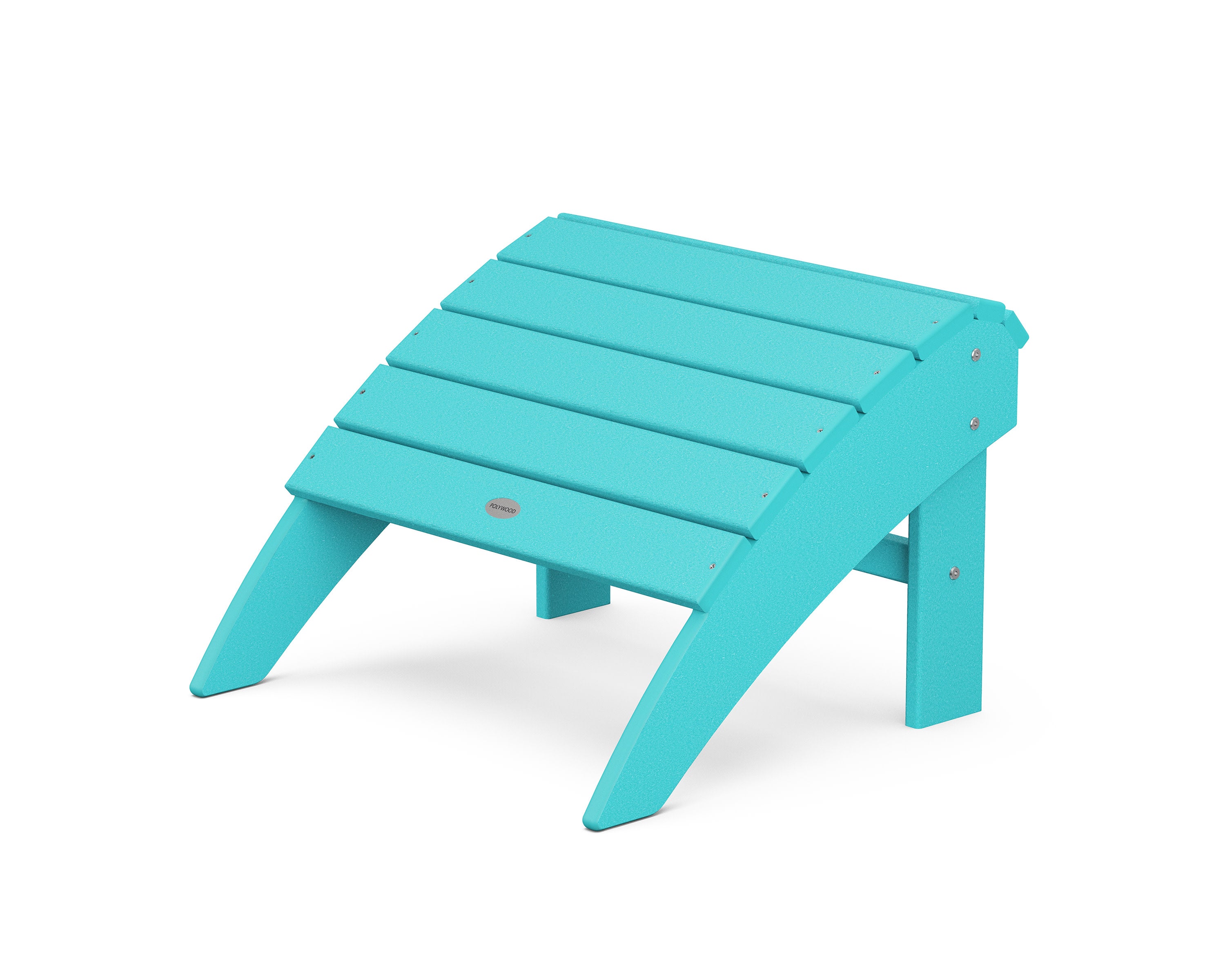 Vineyard Curveback Adirondack Ottoman in Aruba