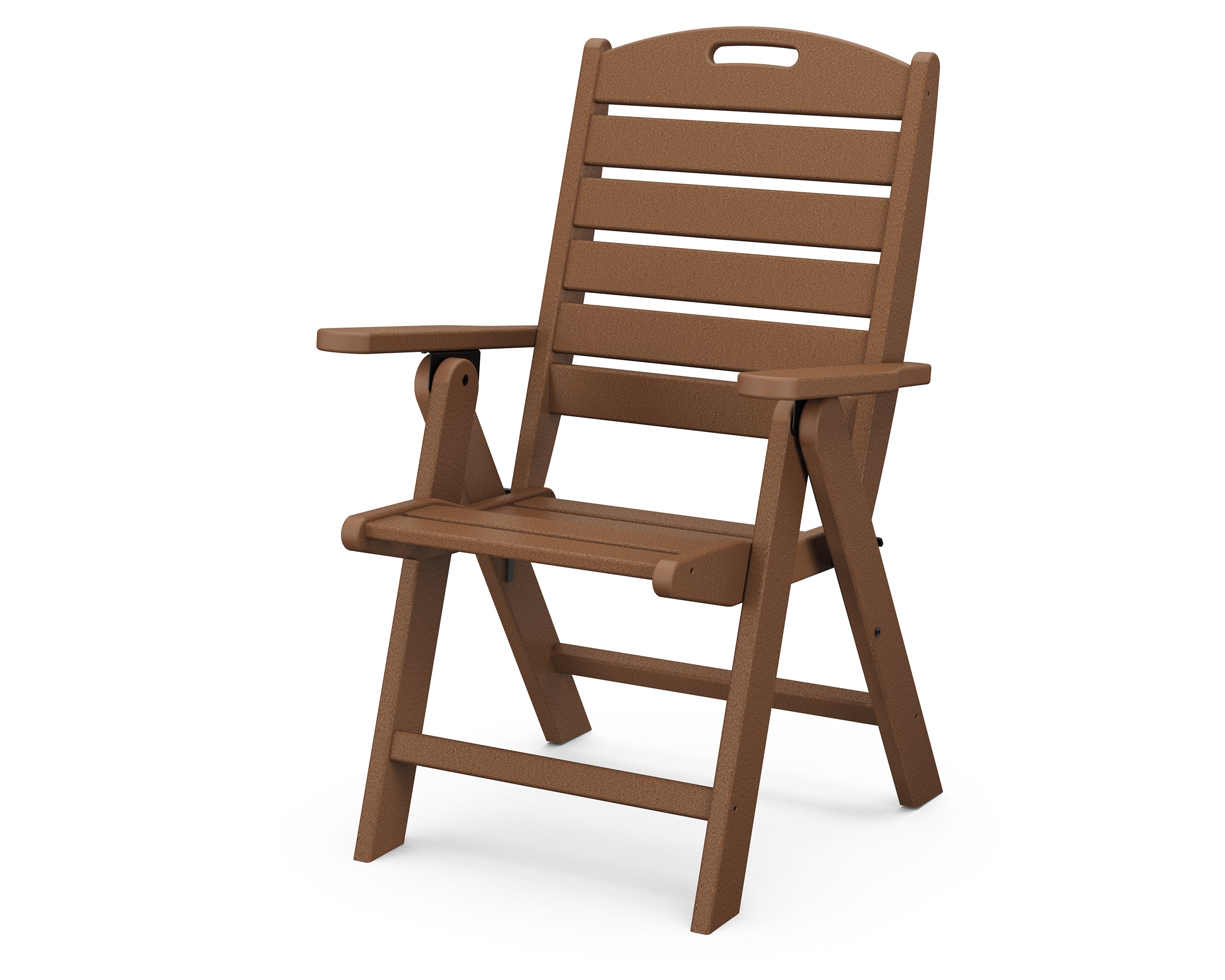 Nautical Folding Highback Chair in Teak