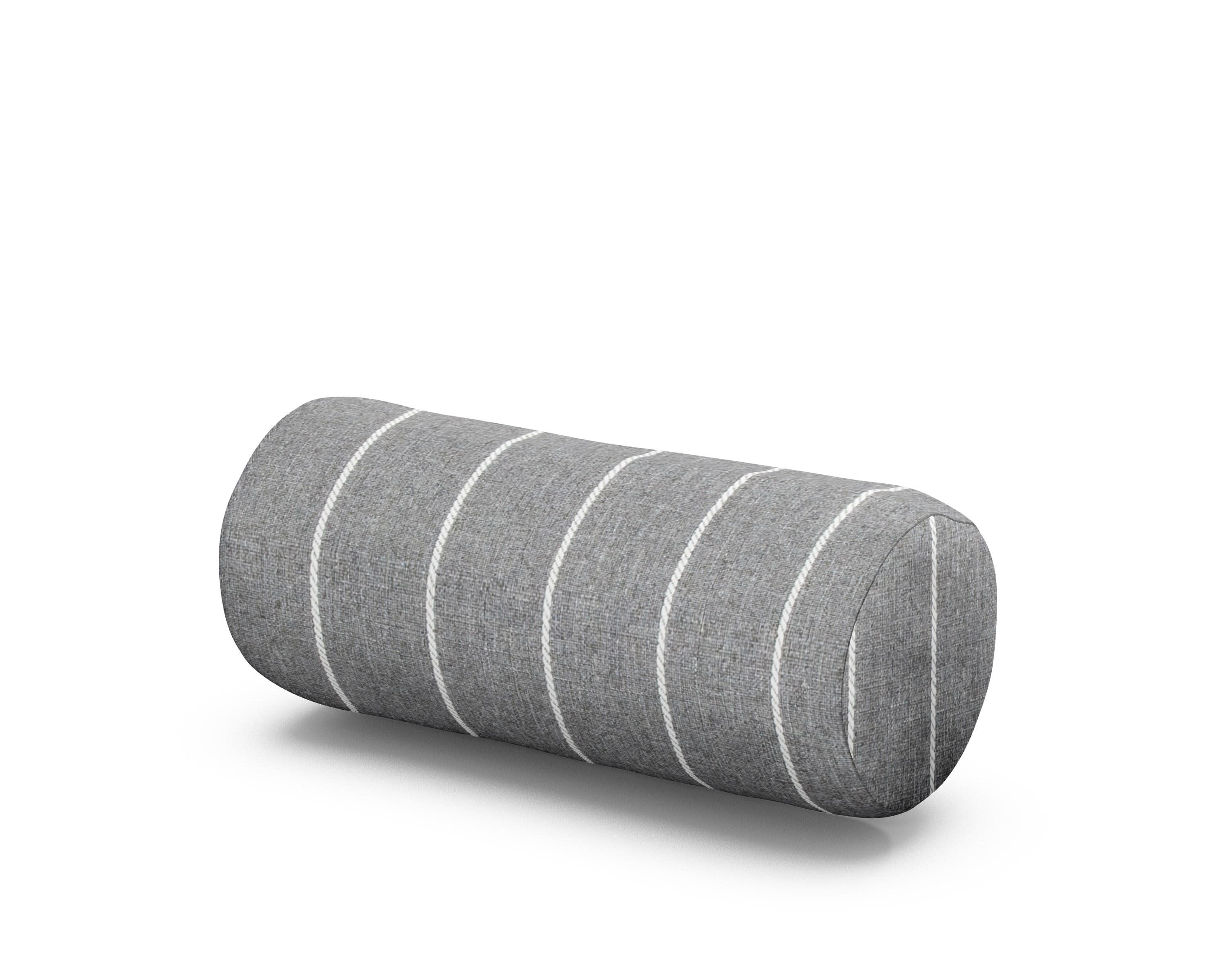 Headrest Pillow - Extended One Strap in Pencil Pewter