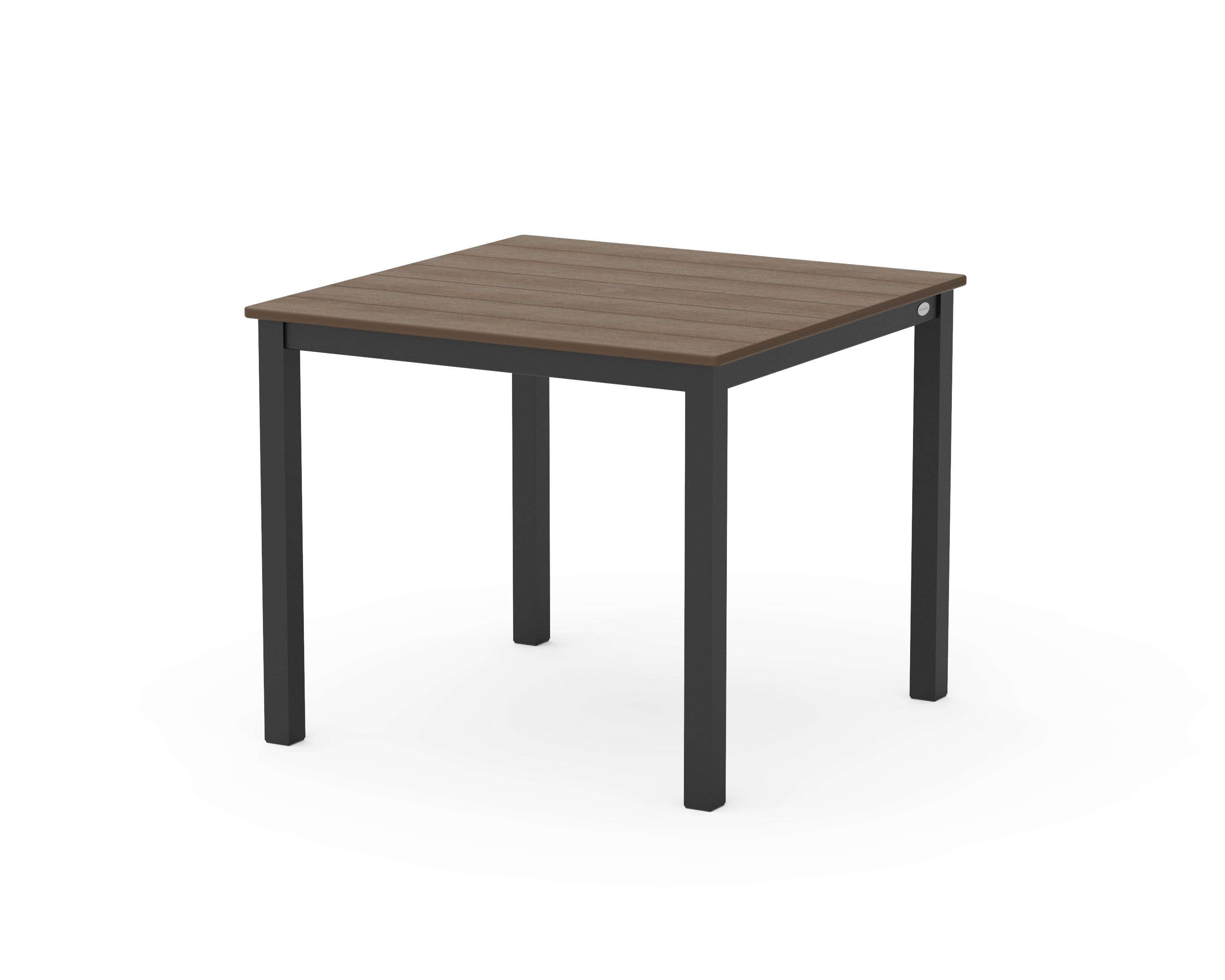 Main Street 36" x 36" Dining Table in Black / Kona