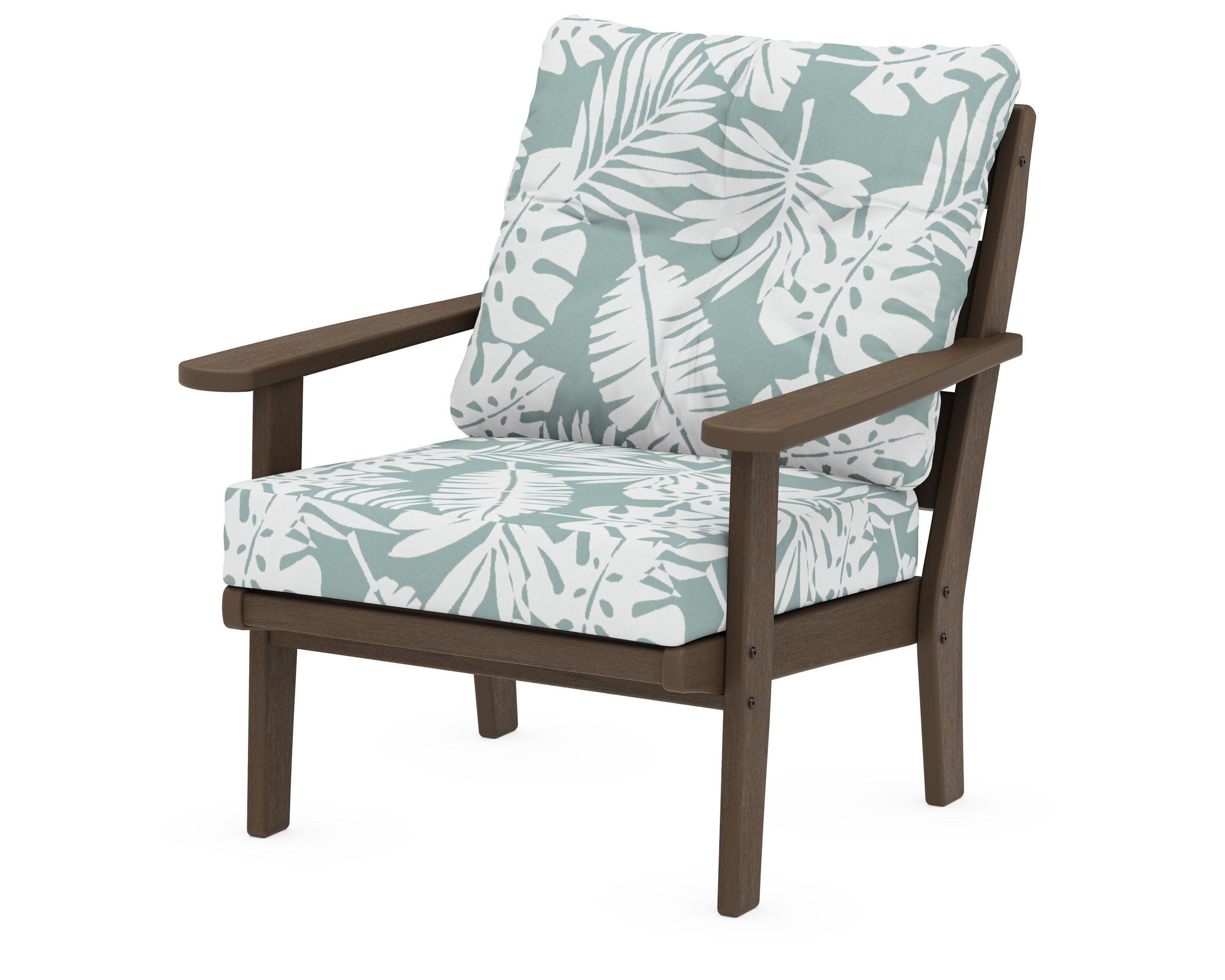 Lakeside Deep Seating Chair in Kona / Leaf Glacier Spa