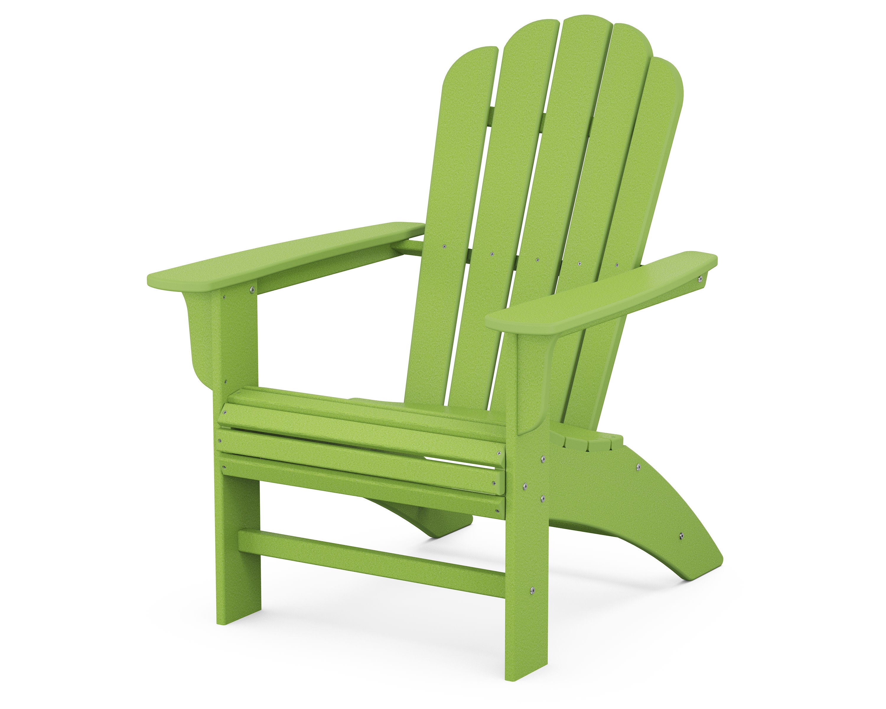Cottage Curveback Adirondack Chair in Lime