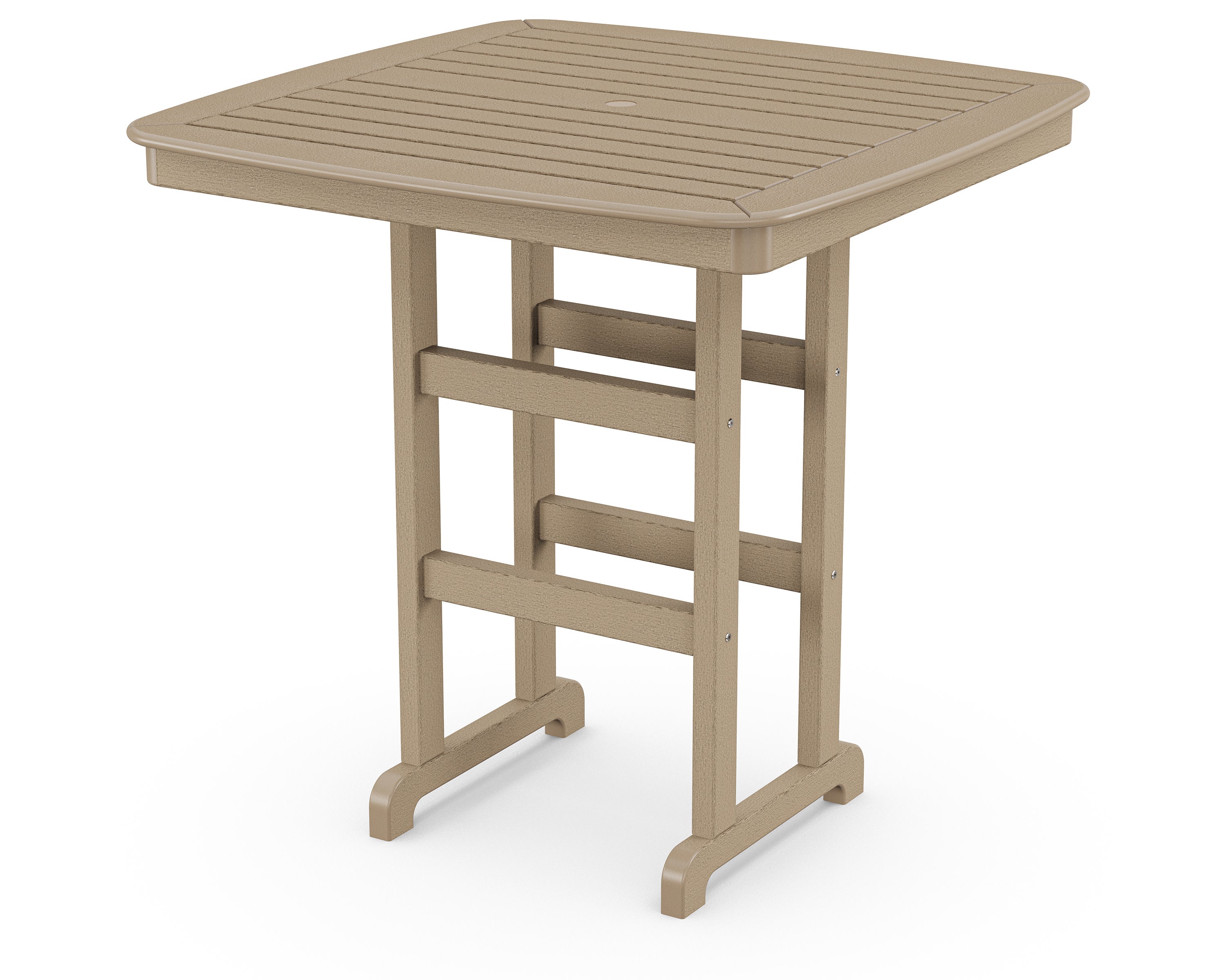 Nautical 44" Bar Table in Vintage Sahara