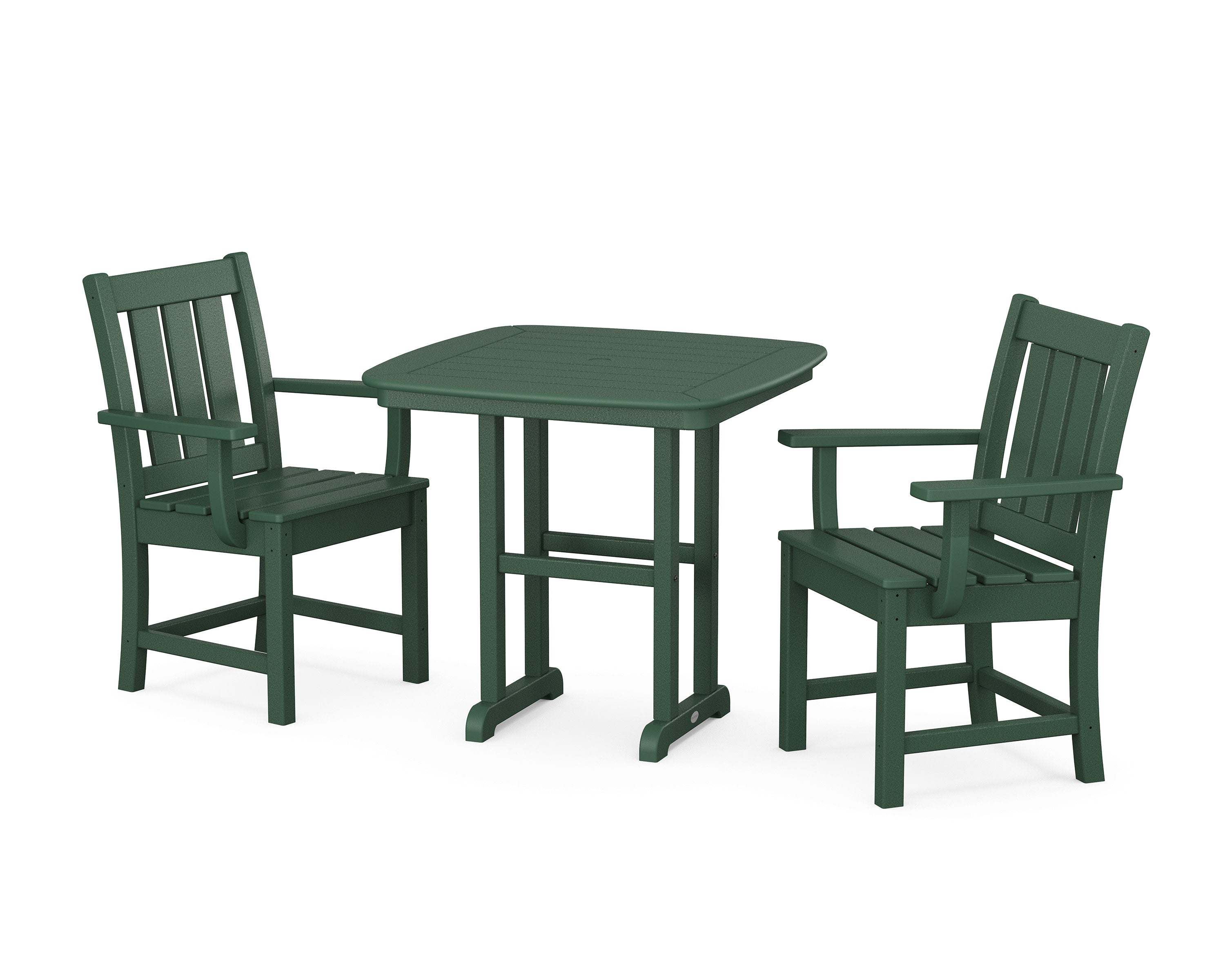 Oxford 3-Piece Dining Set in Green