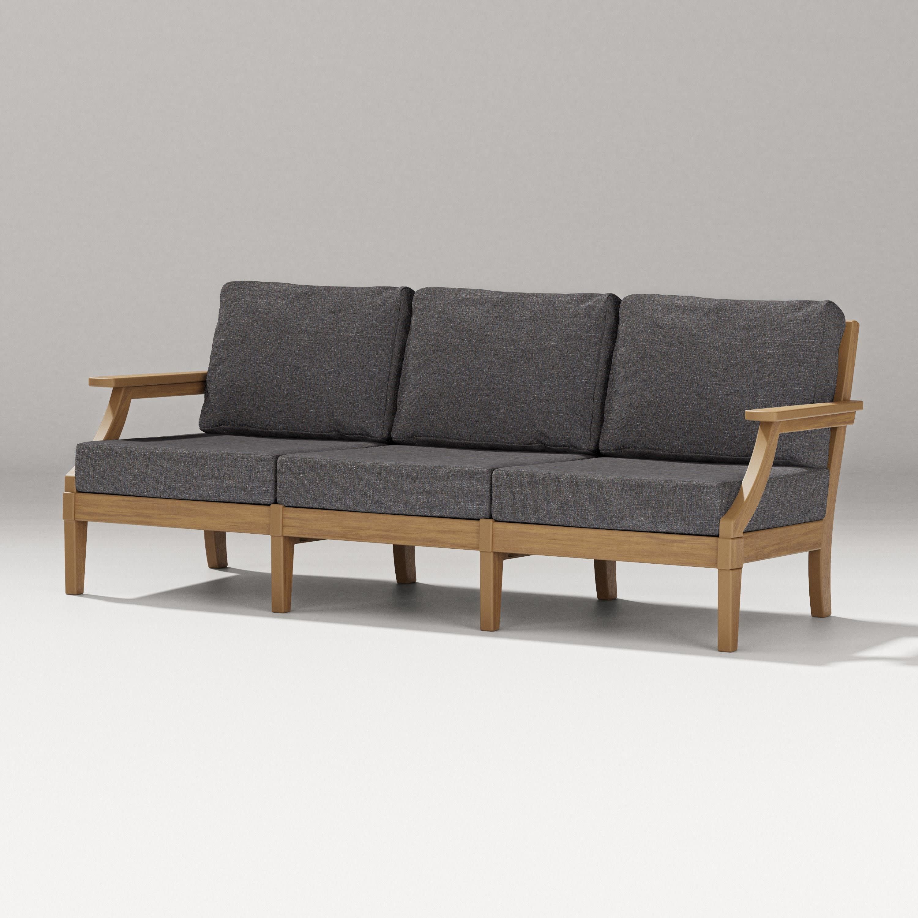 Estate Sofa in Natural / Ash Charcoal