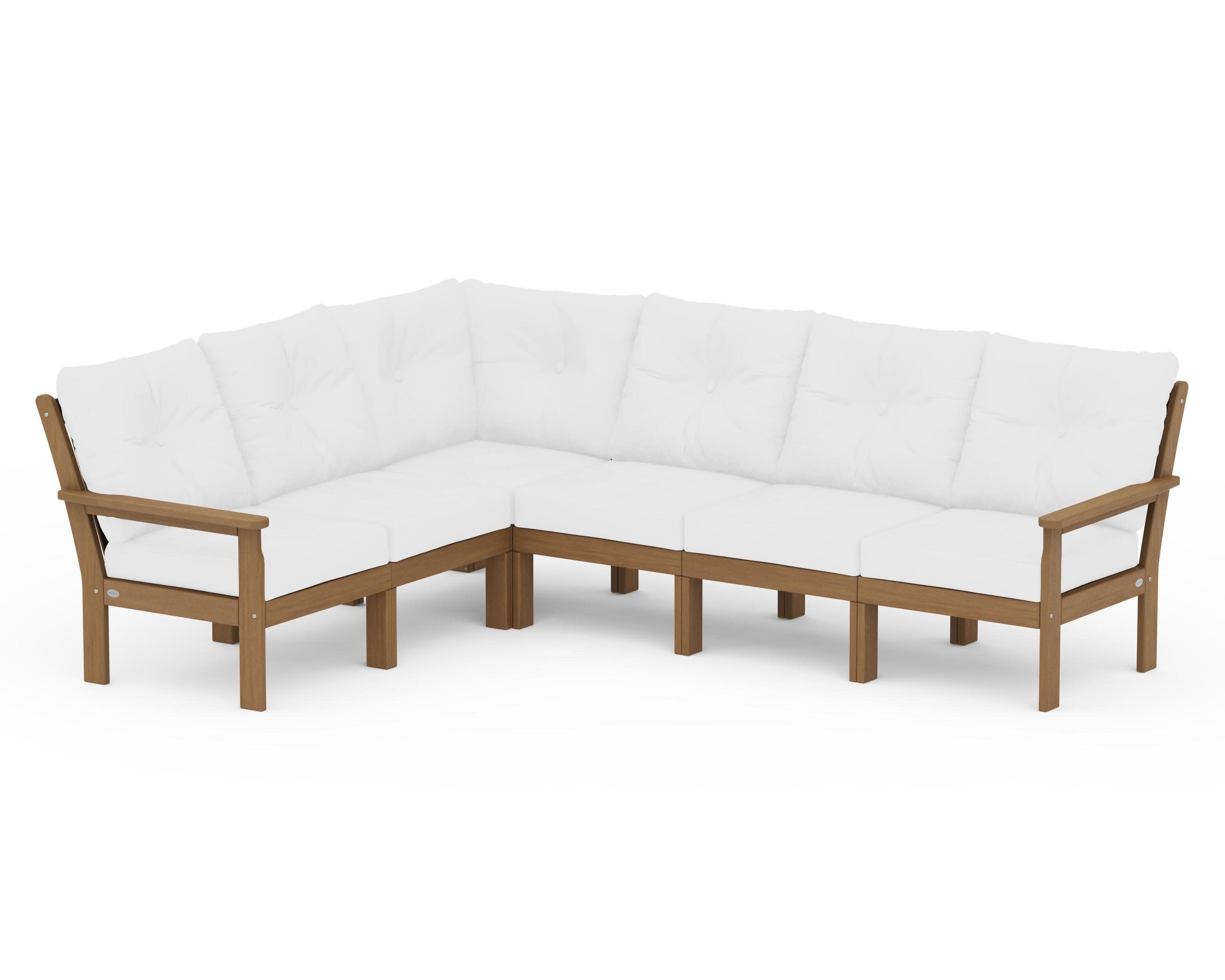 Vineyard 6-Piece Sectional in Natural / Natural