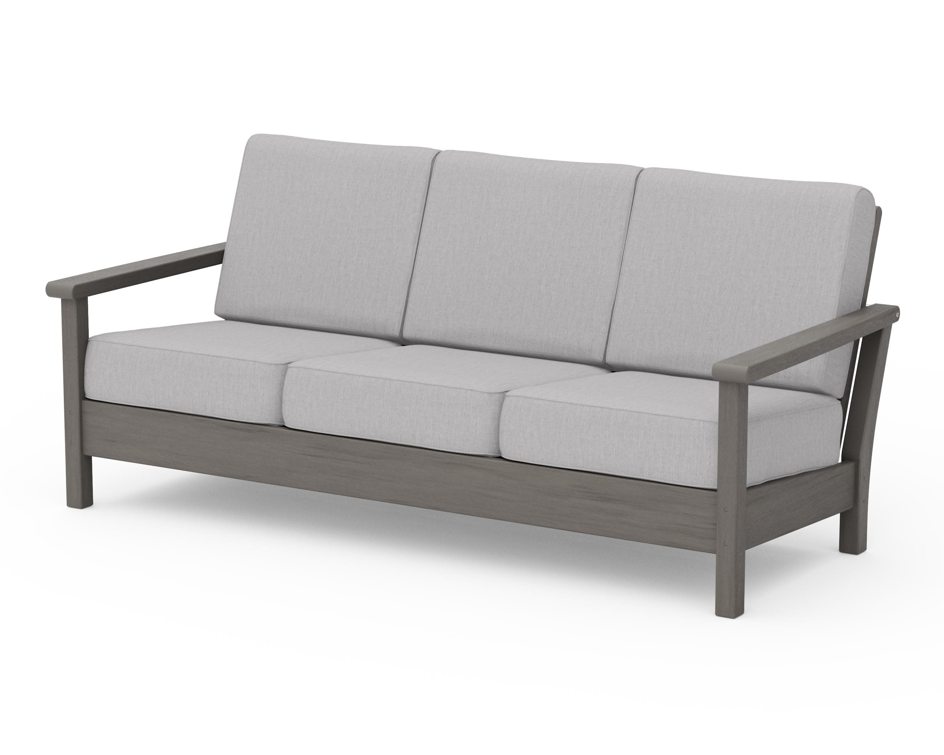 Harbour Deep Seating Sofa in Driftwood / Granite