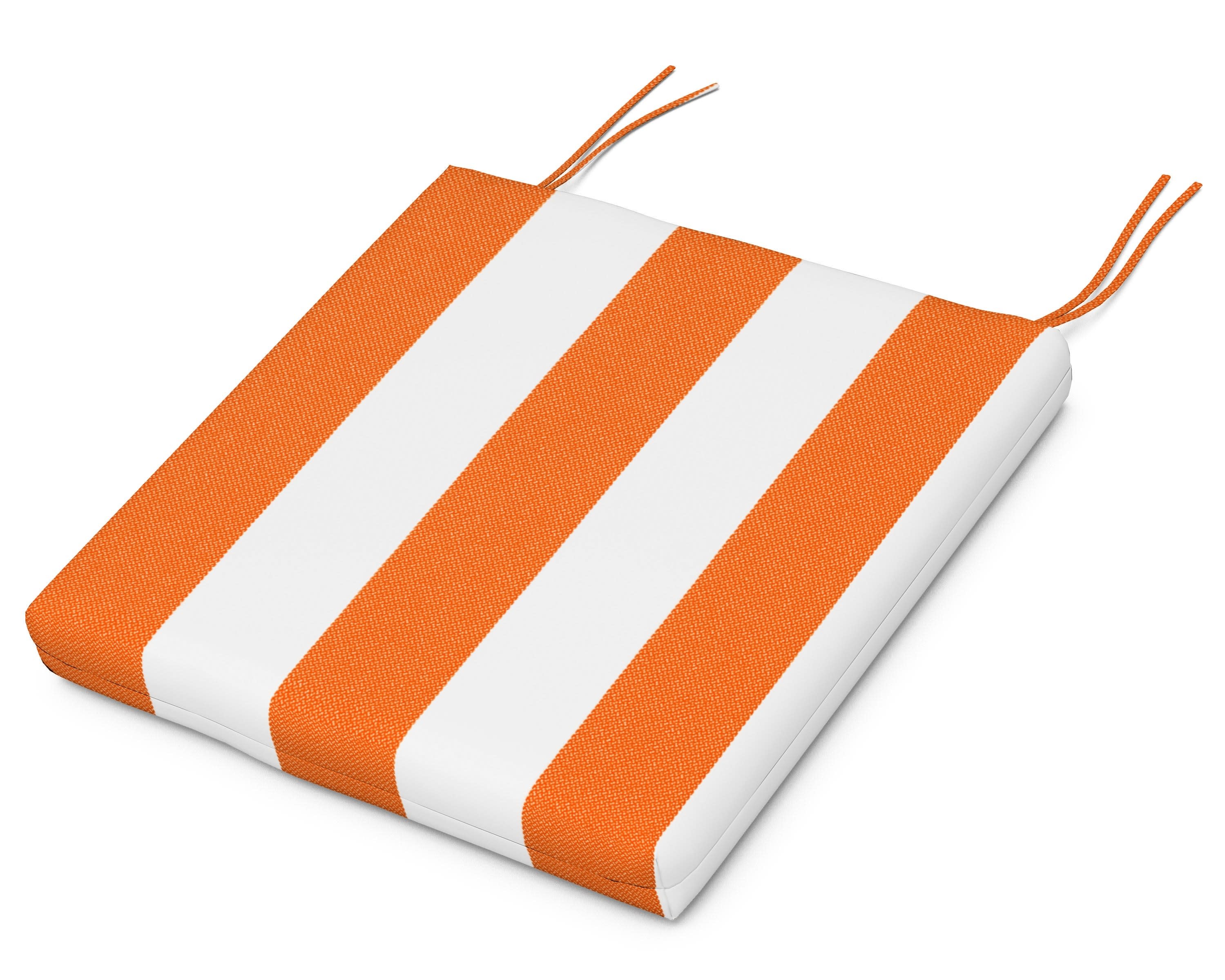 Standard Seat Cushion 17"D x 18.5"W x 2.5"H in Montdor Mango