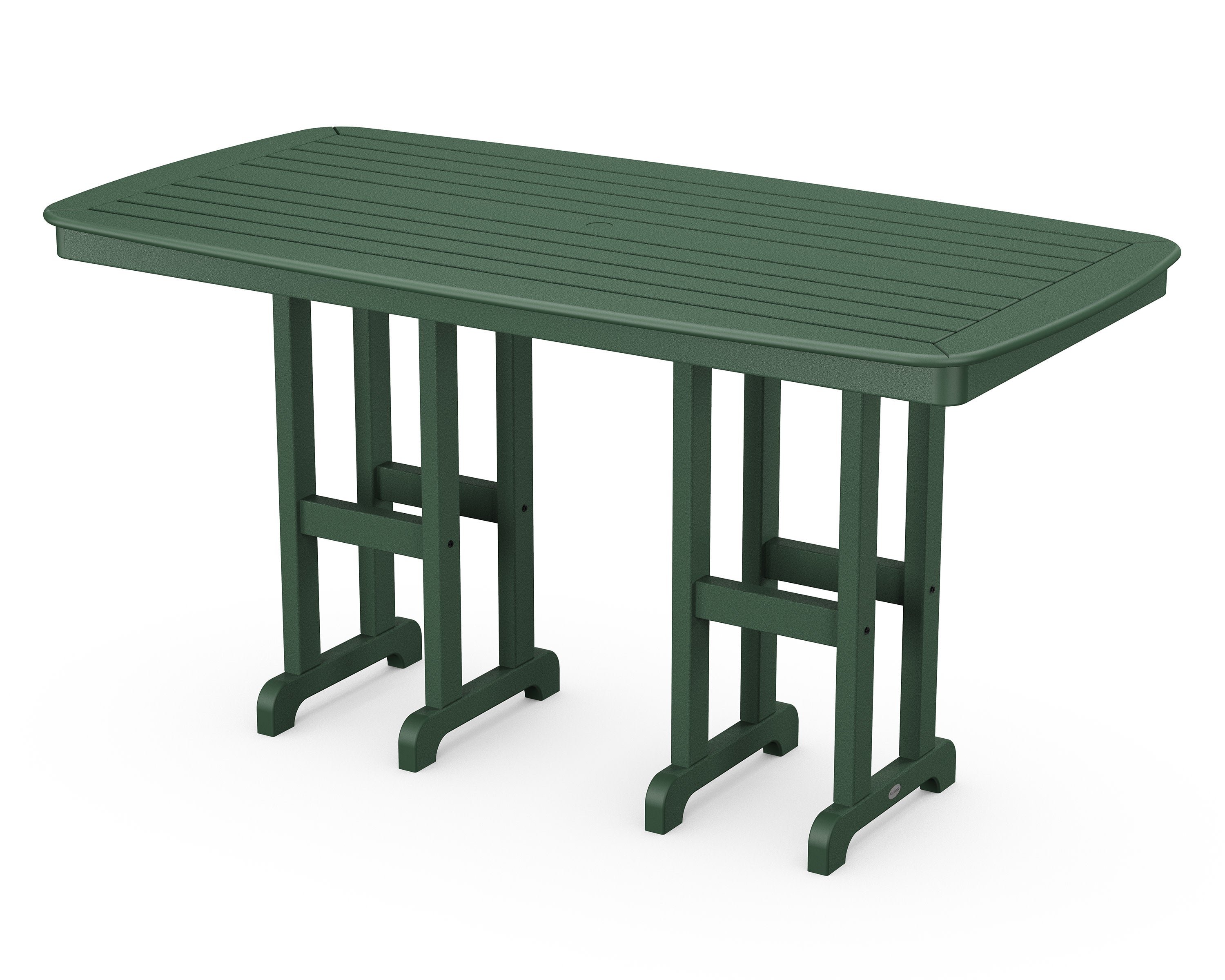 Nautical 37" x 72" Counter Table in Green