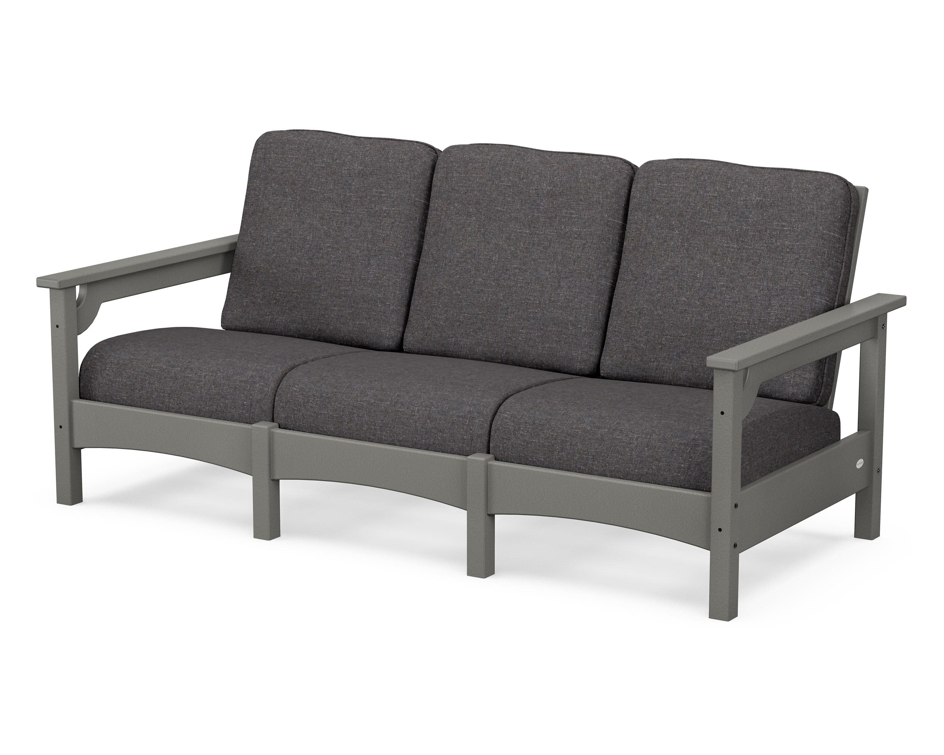 Club Sofa in Slate Grey / Ash Charcoal