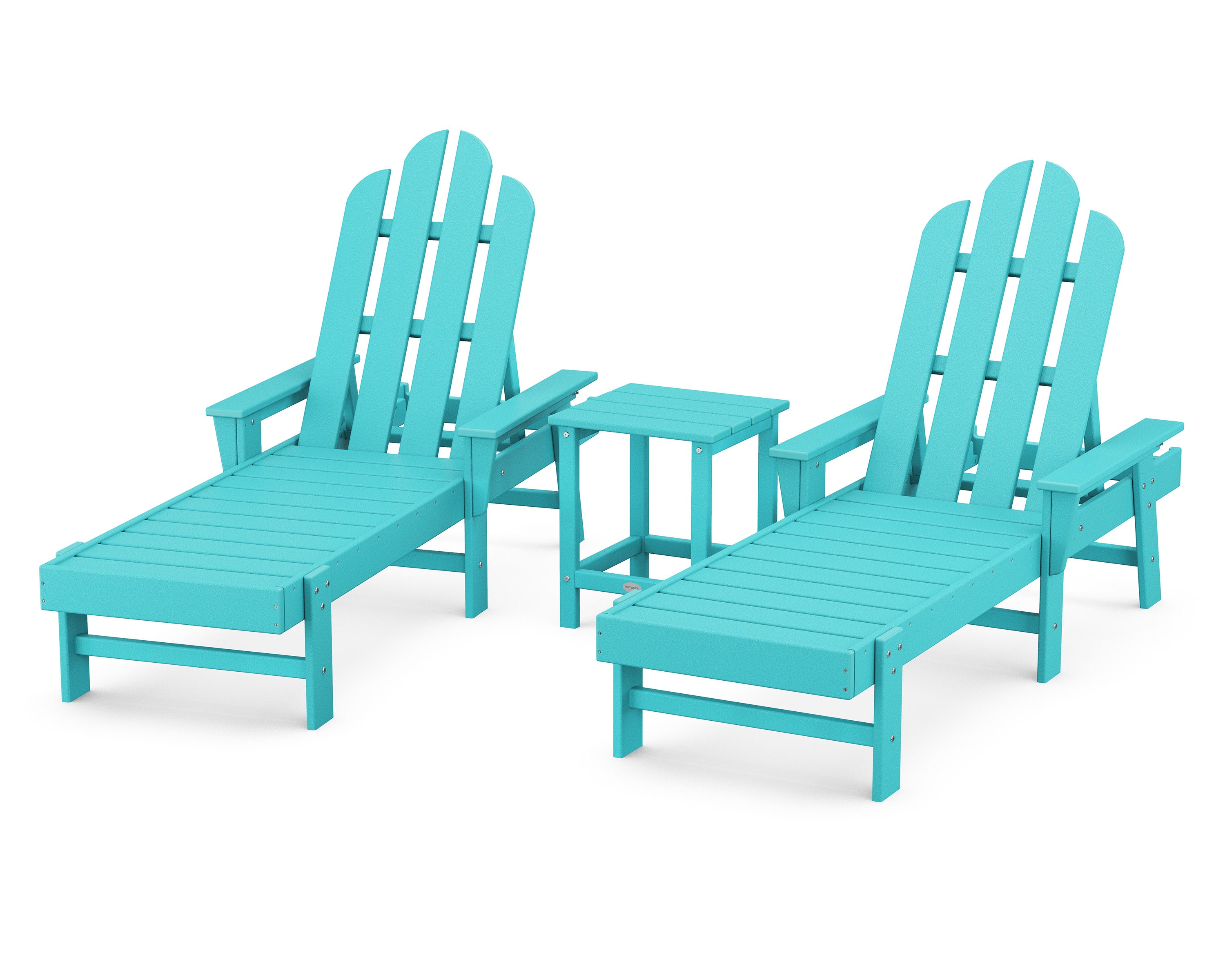 Long Island Chaise 3-Piece Set in Aruba