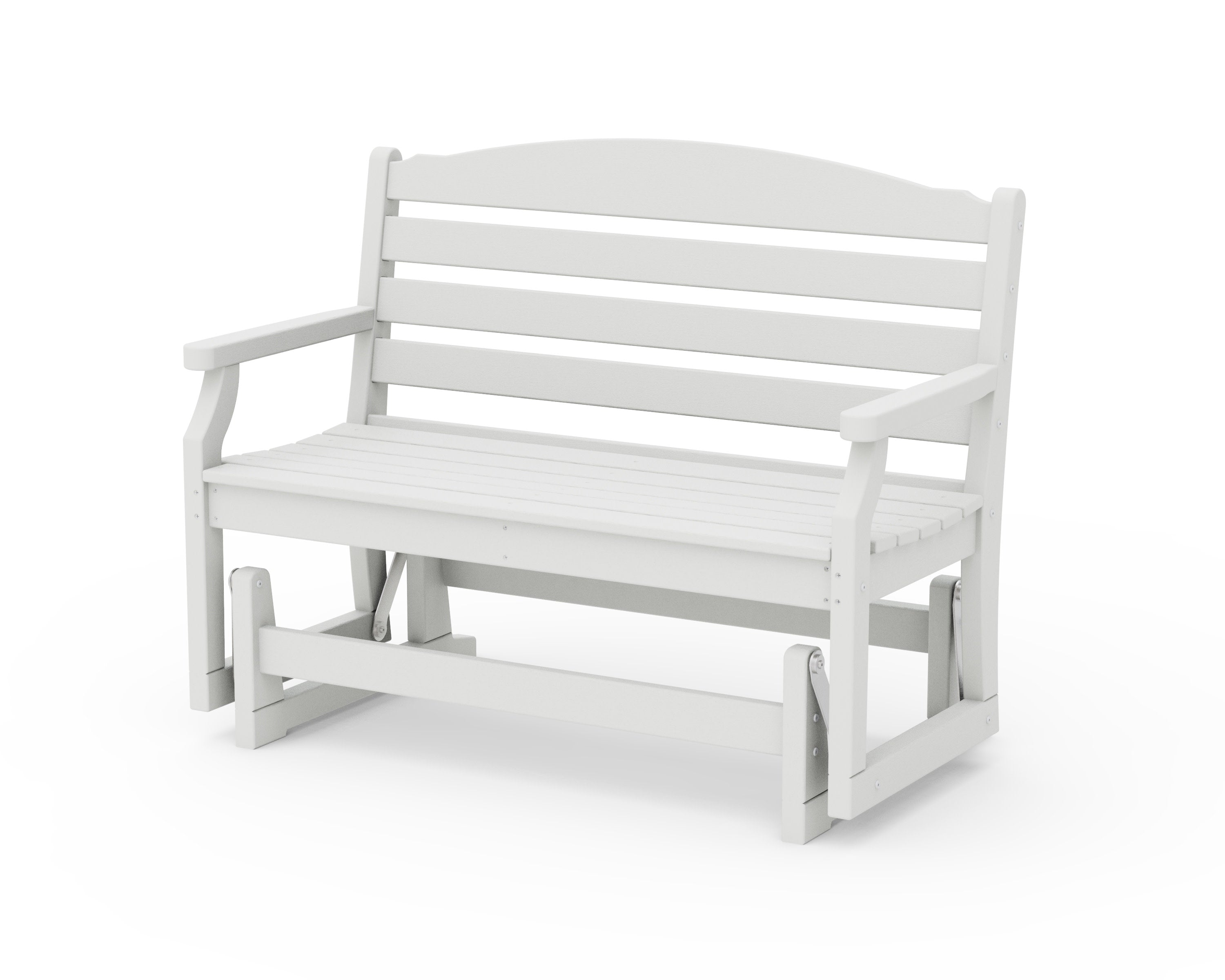 Savannah 48" Glider in Vintage White