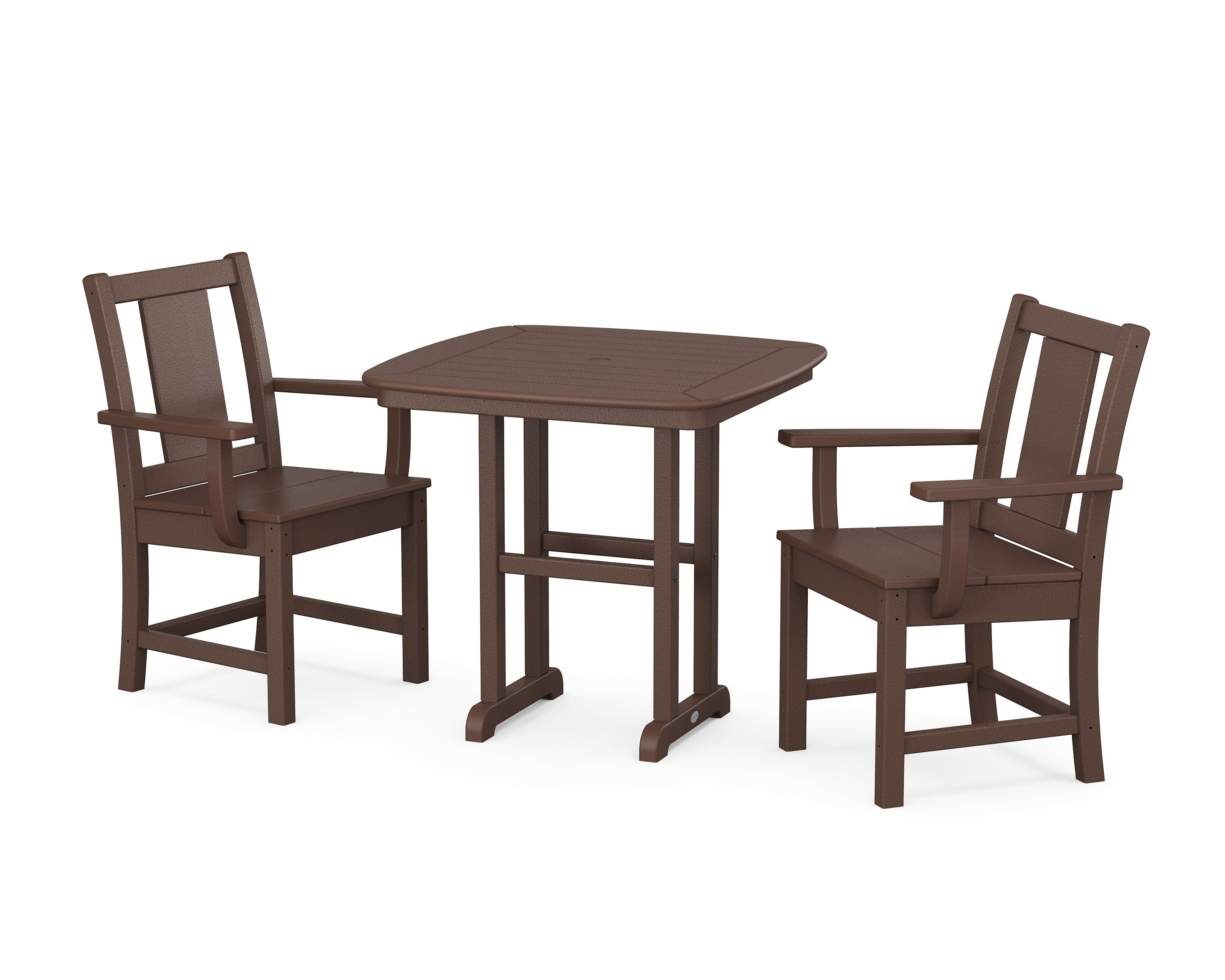 Prairie 3-Piece Dining Set in Mahogany