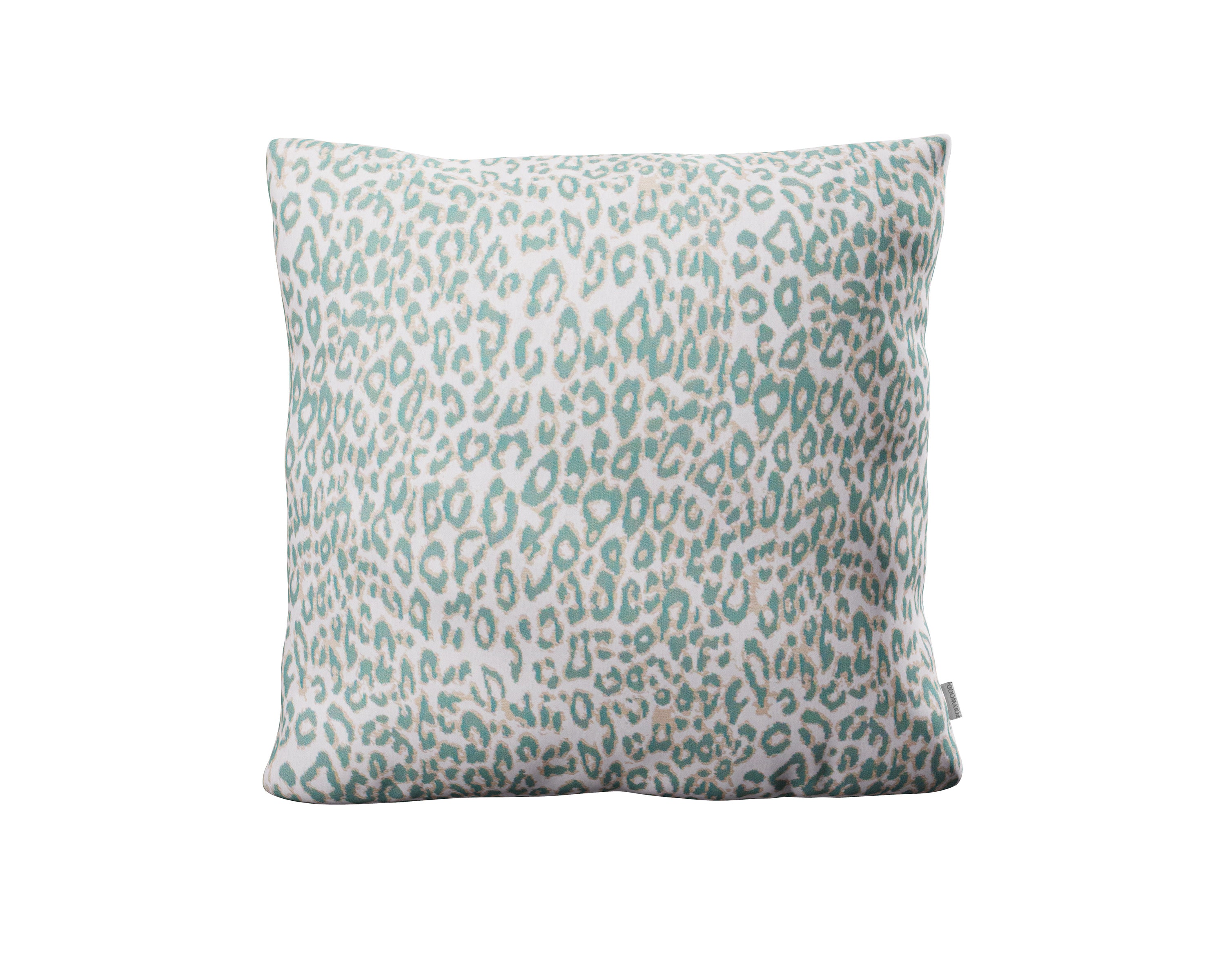22" Outdoor Throw Pillow in Safari Spearmint