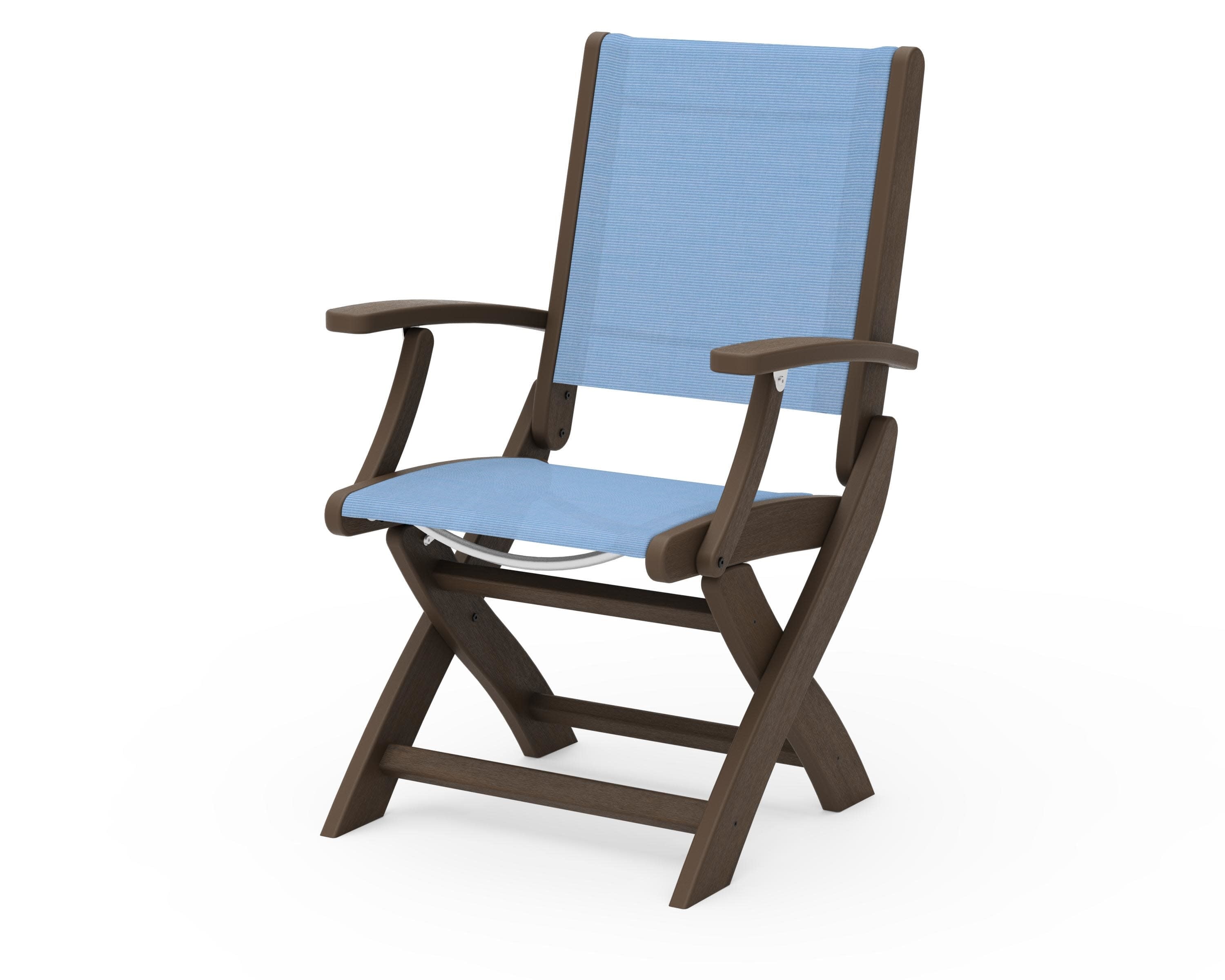 Coastal Folding Chair in Kona / Poolside Sling