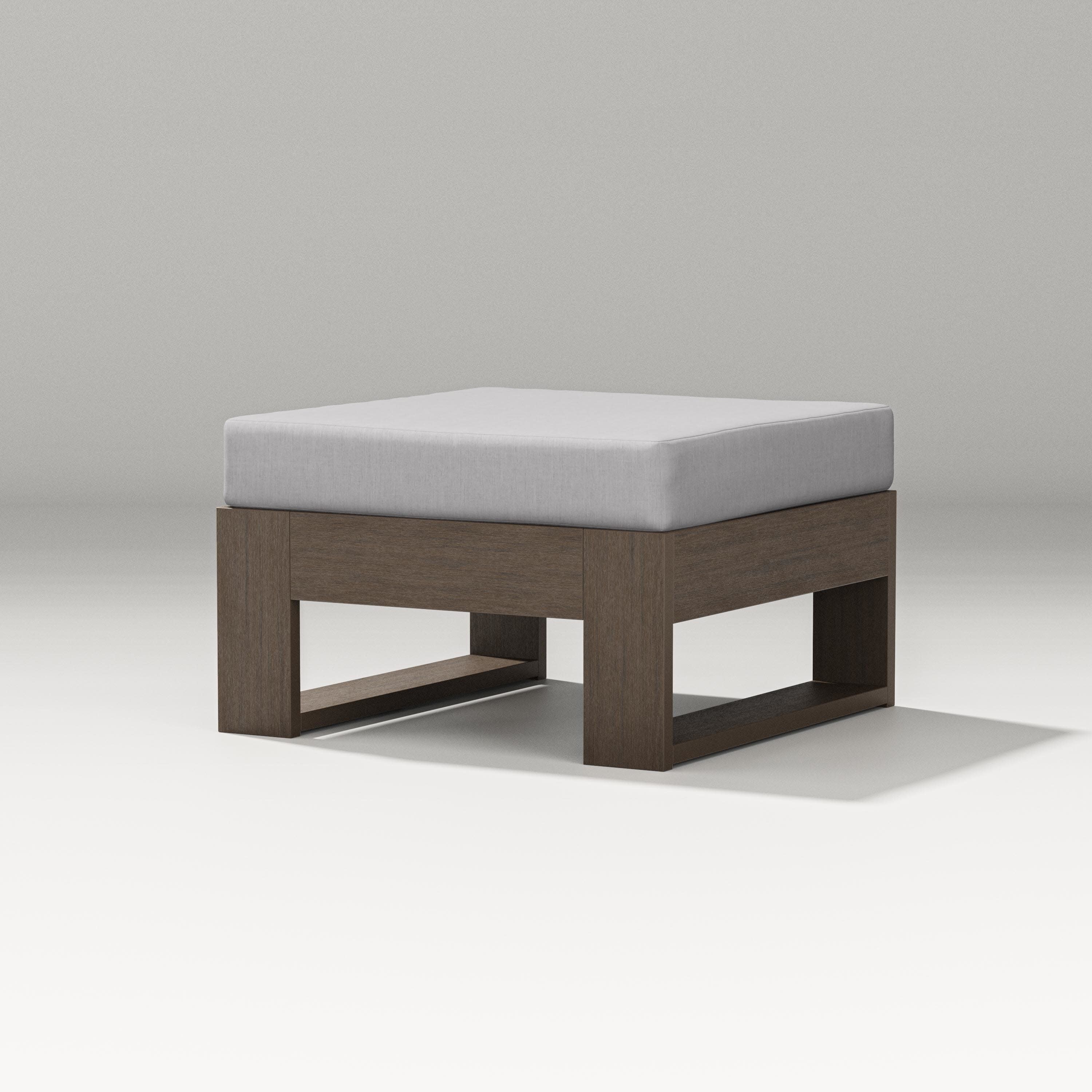Latitude Lounge Ottoman in Kona / Granite