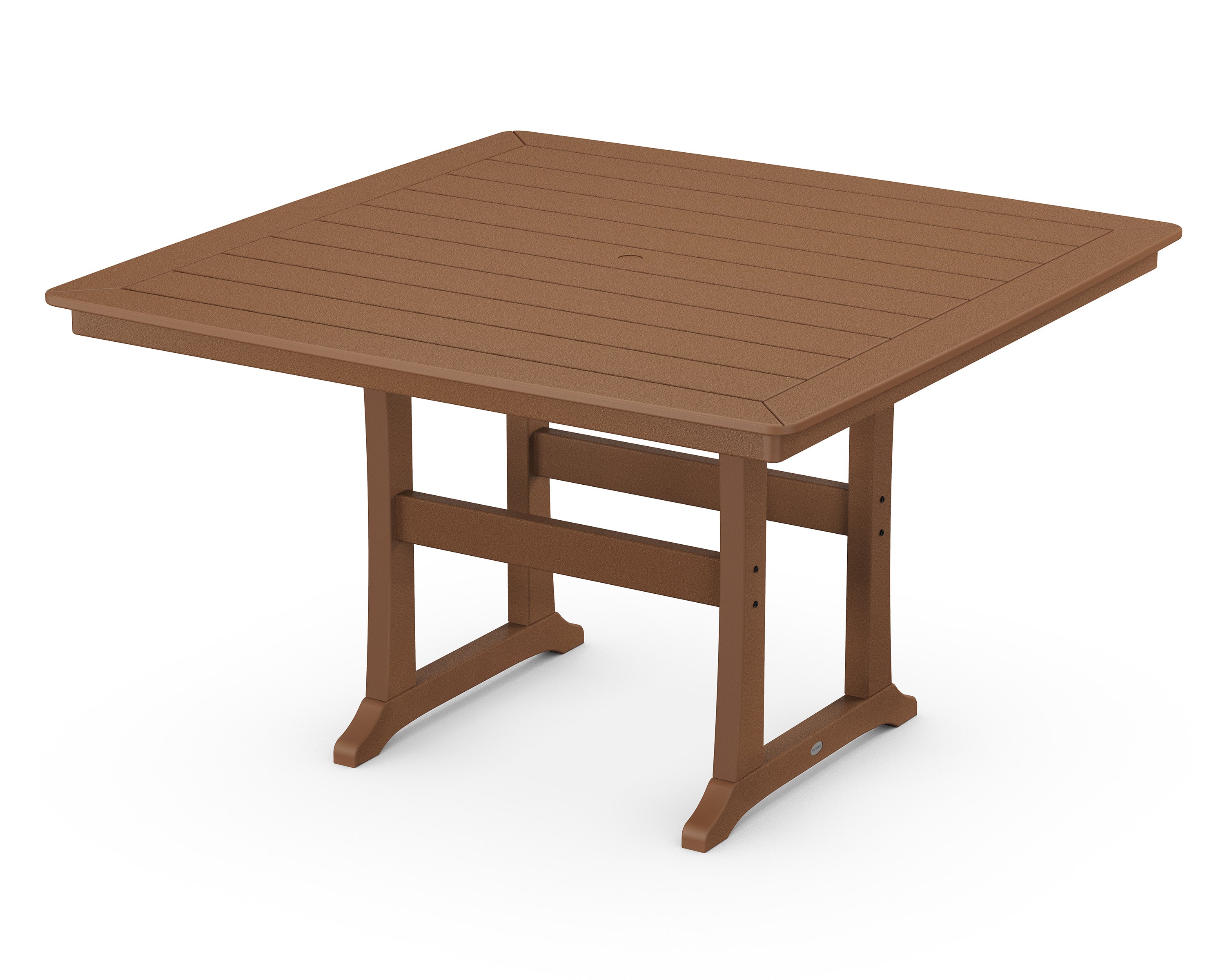 Nautical Trestle 59" Counter Table in Teak