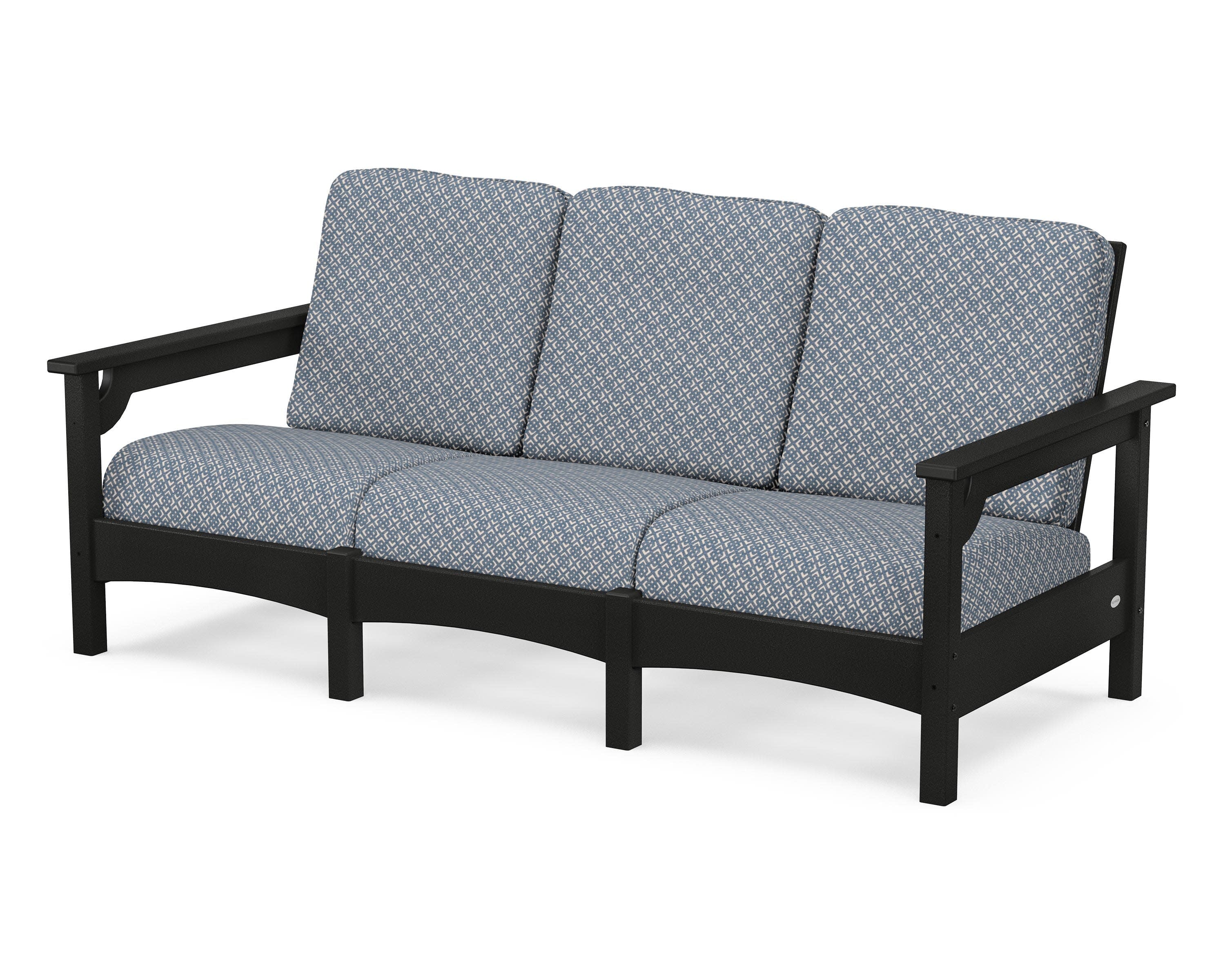 Club Sofa in Black / Hopscotch