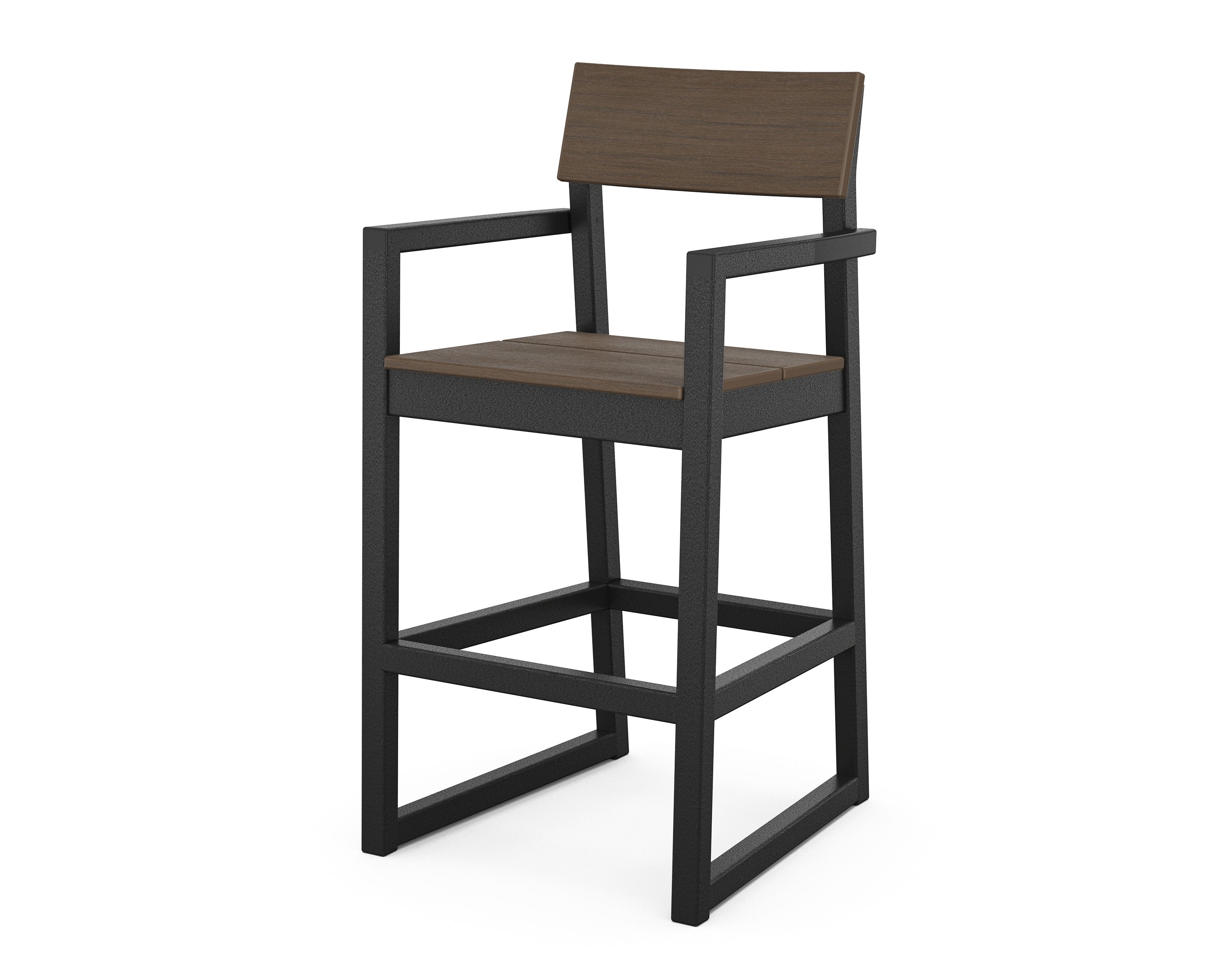 EDGE Bar Arm Chair in Black / Kona