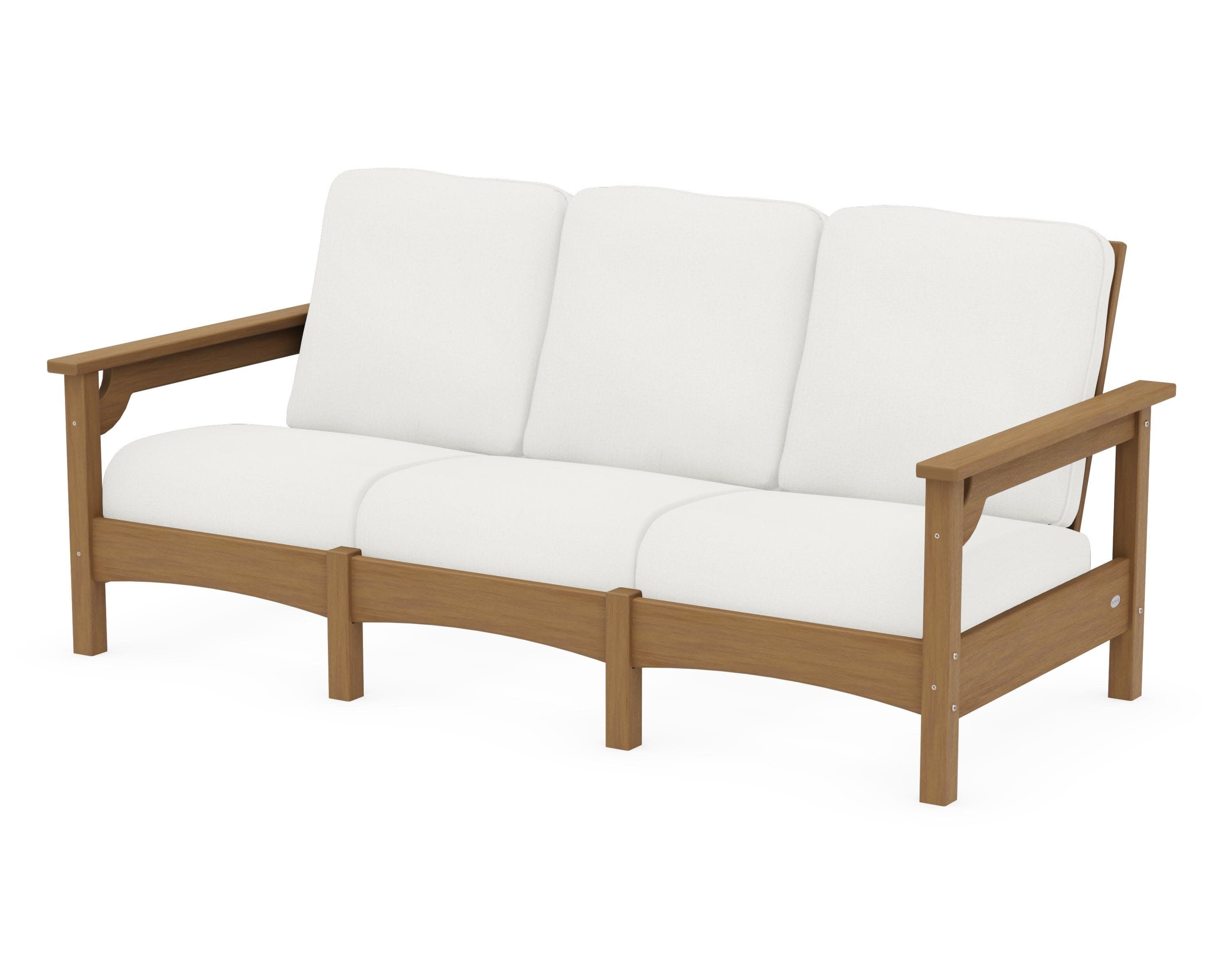 Club Sofa in Natural / Natural Linen