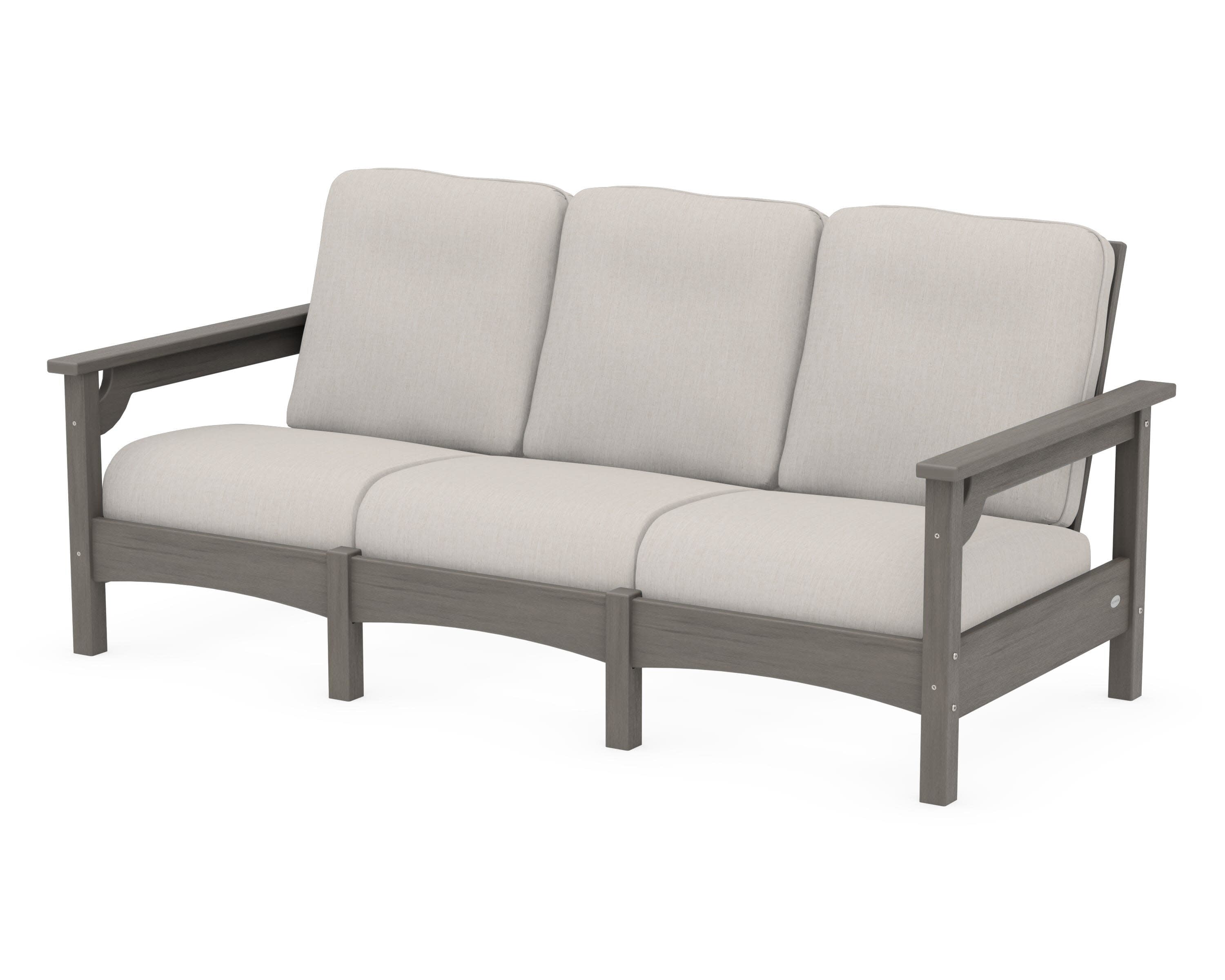 Club Sofa in Driftwood / Cast Ash