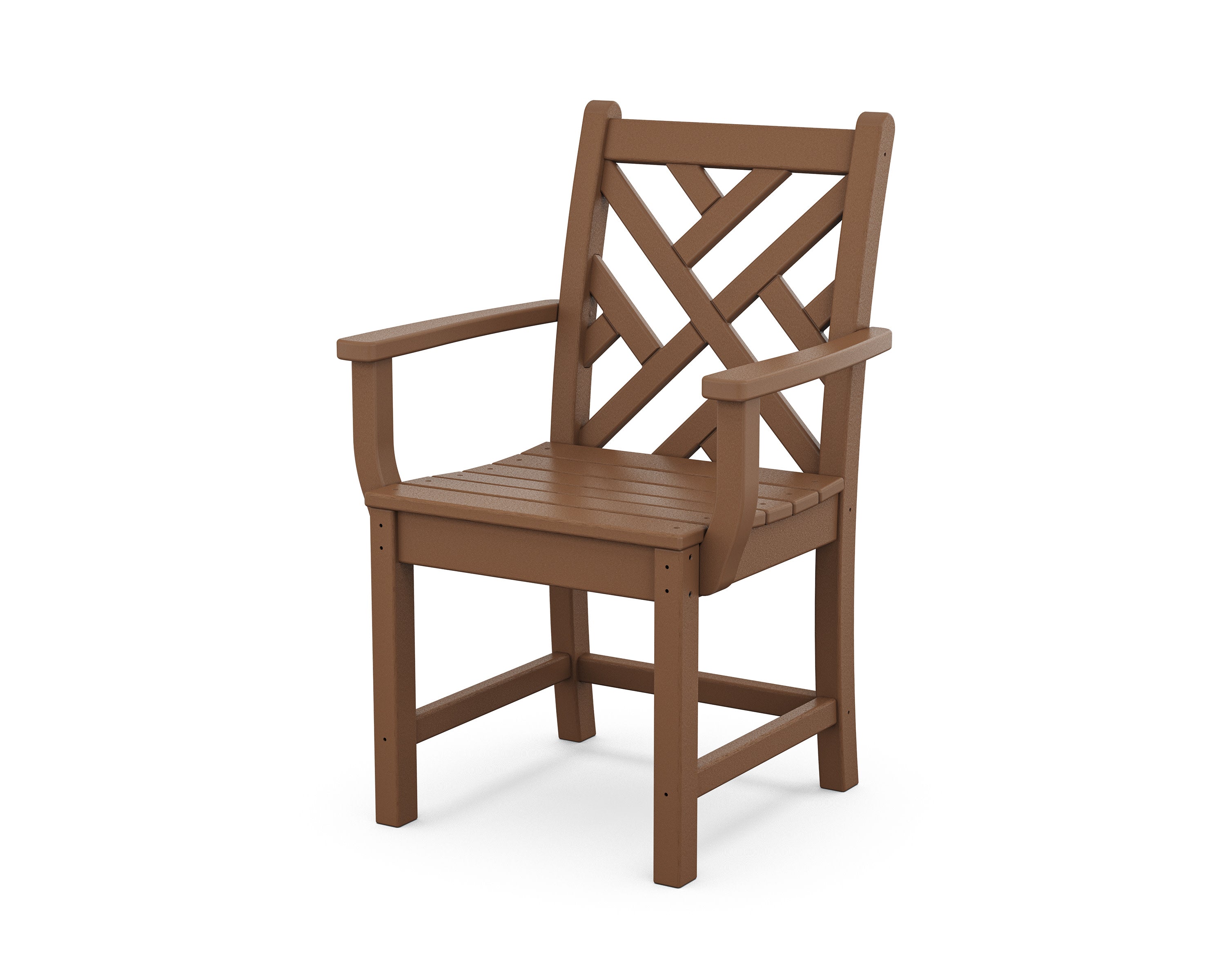 Chippendale Dining Arm Chair in Teak