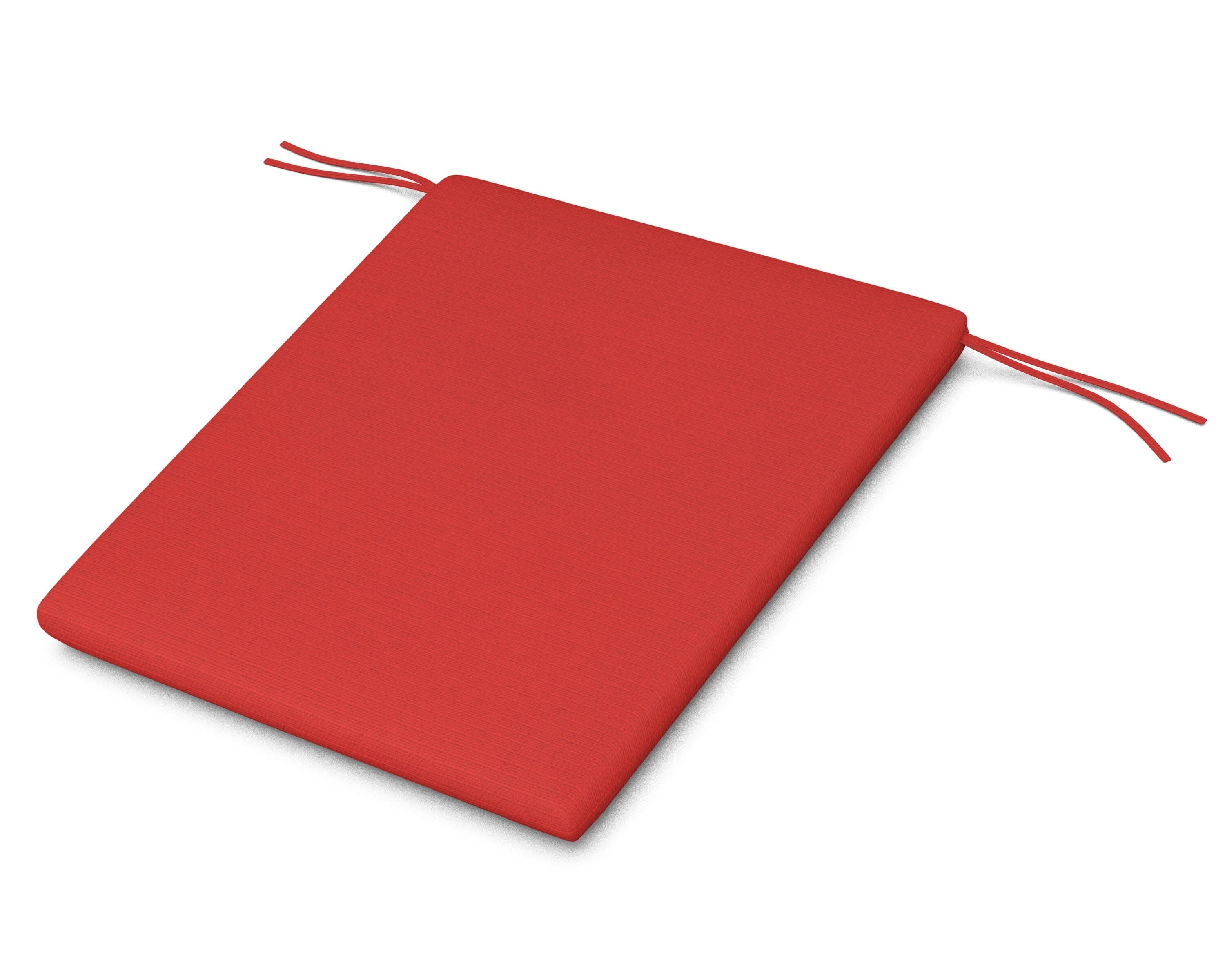 AL100 Seat Pad in Crimson Linen